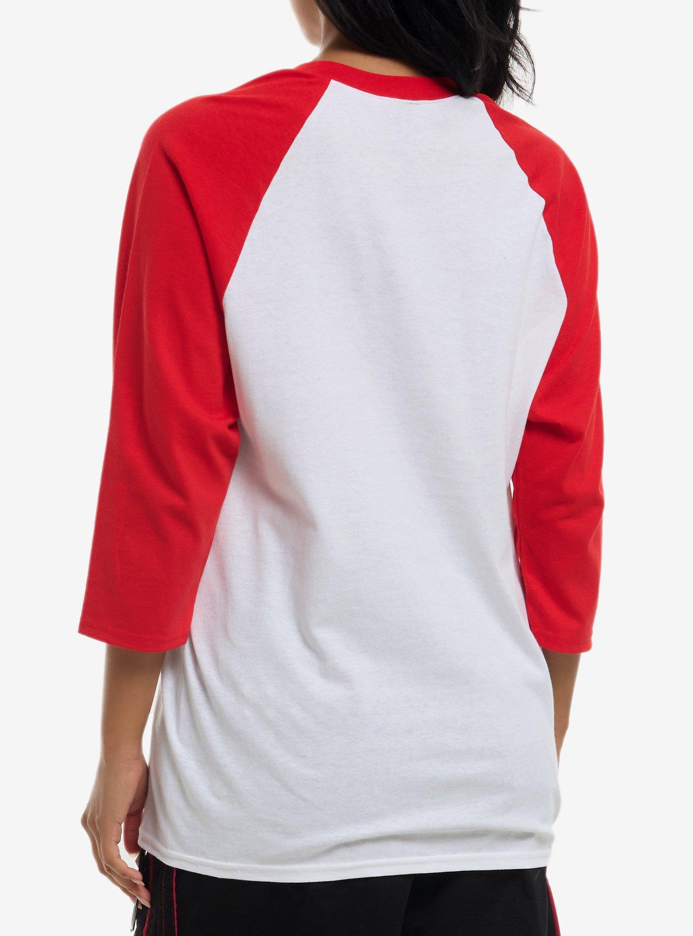 WWE Roman Reigns Collage Raglan T-Shirt, RED, alternate