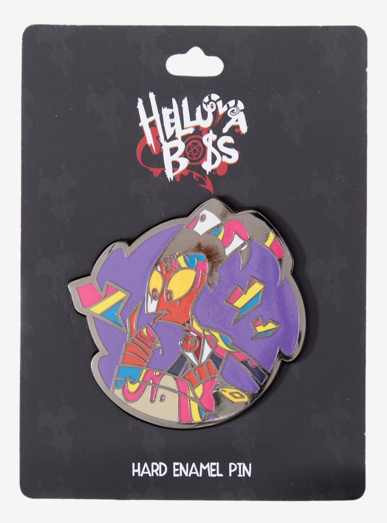 Helluva Boss Blitz Pride Enamel Pin, , hi-res