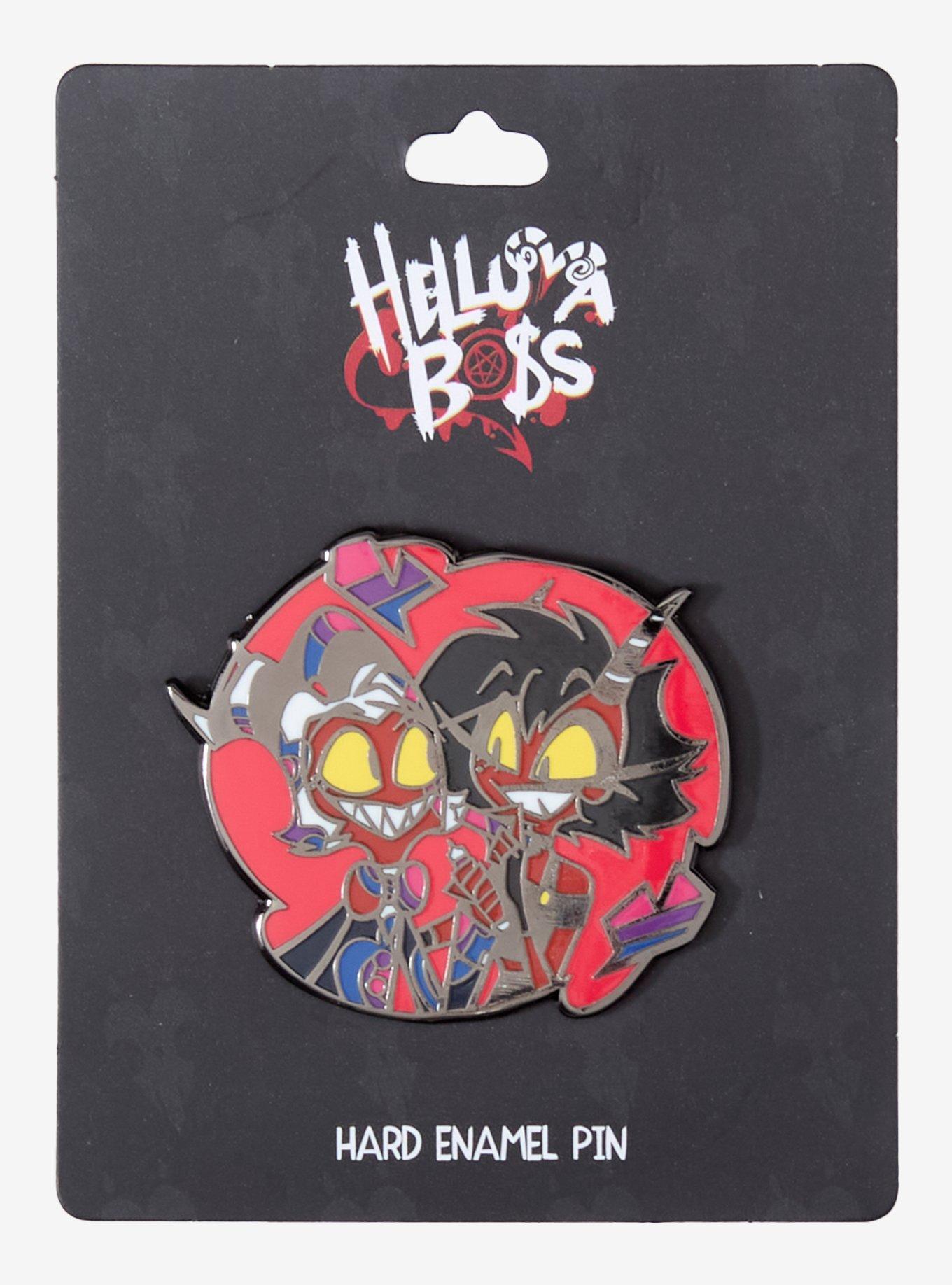 Helluva Boss Moxxie & Millie Enamel Pin, , hi-res