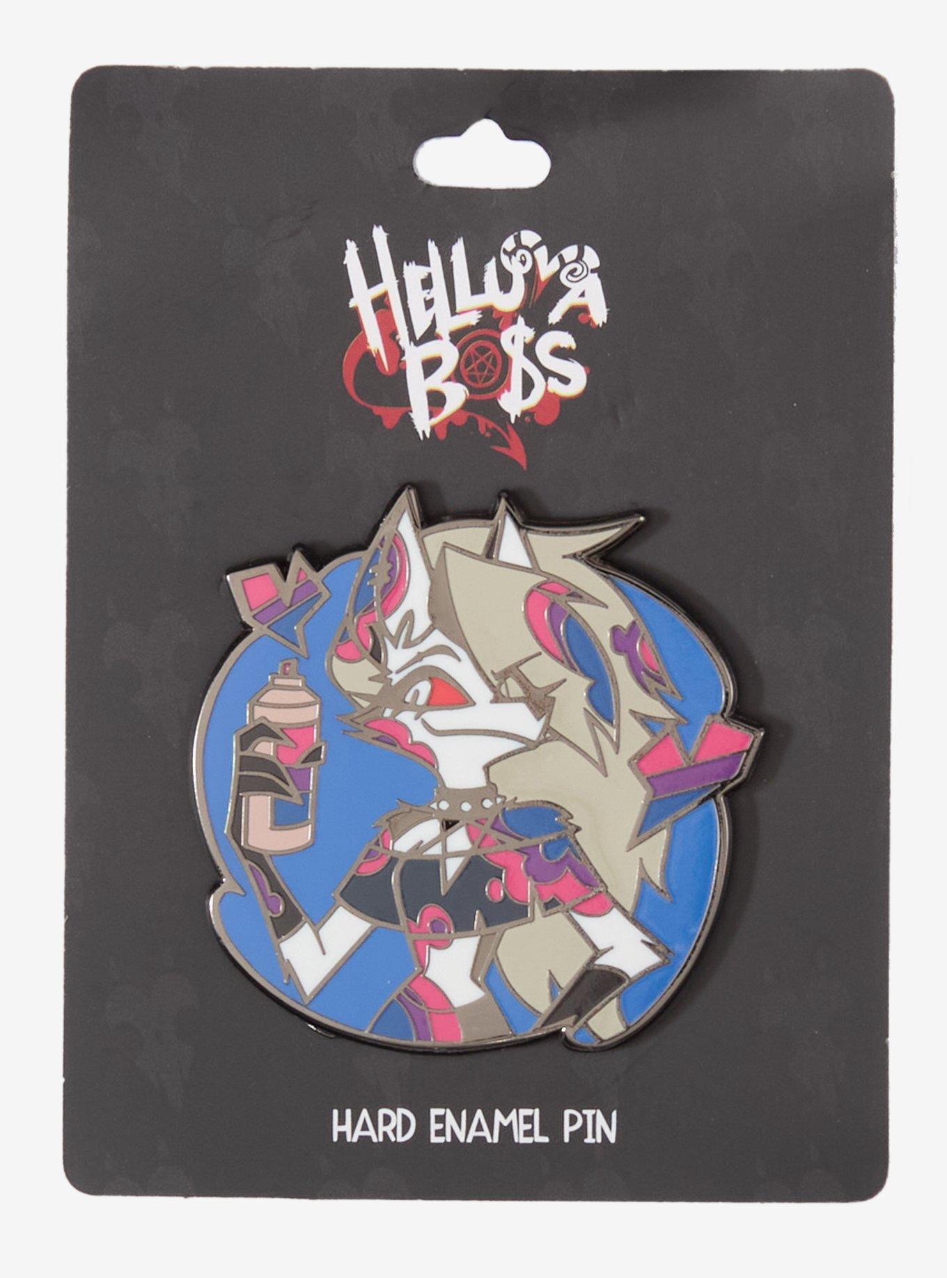 Helluva Boss Loona Pride Enamel Pin, , hi-res