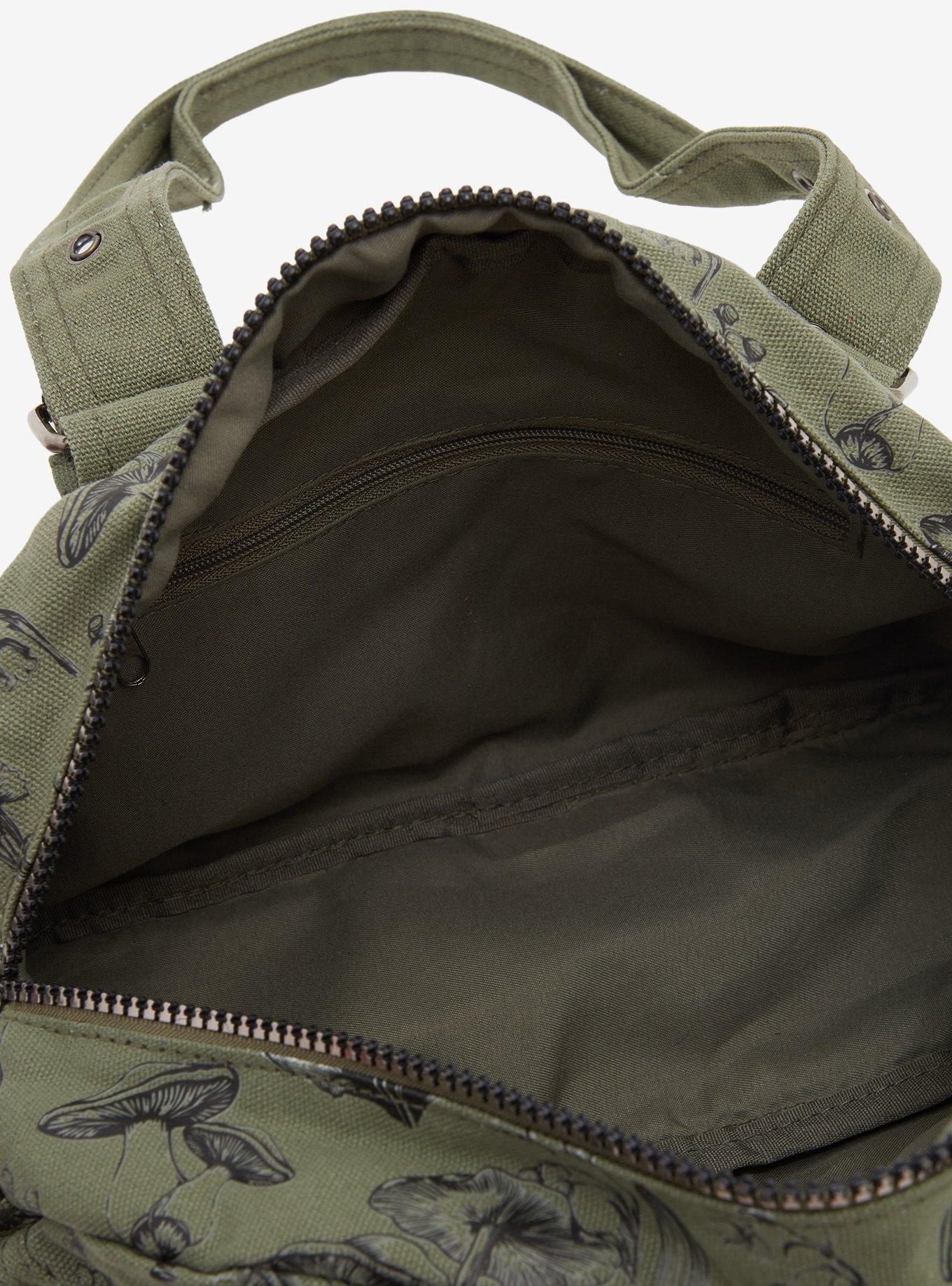 Forest Green Icons Cargo Shoulder Bag, , alternate - view 4