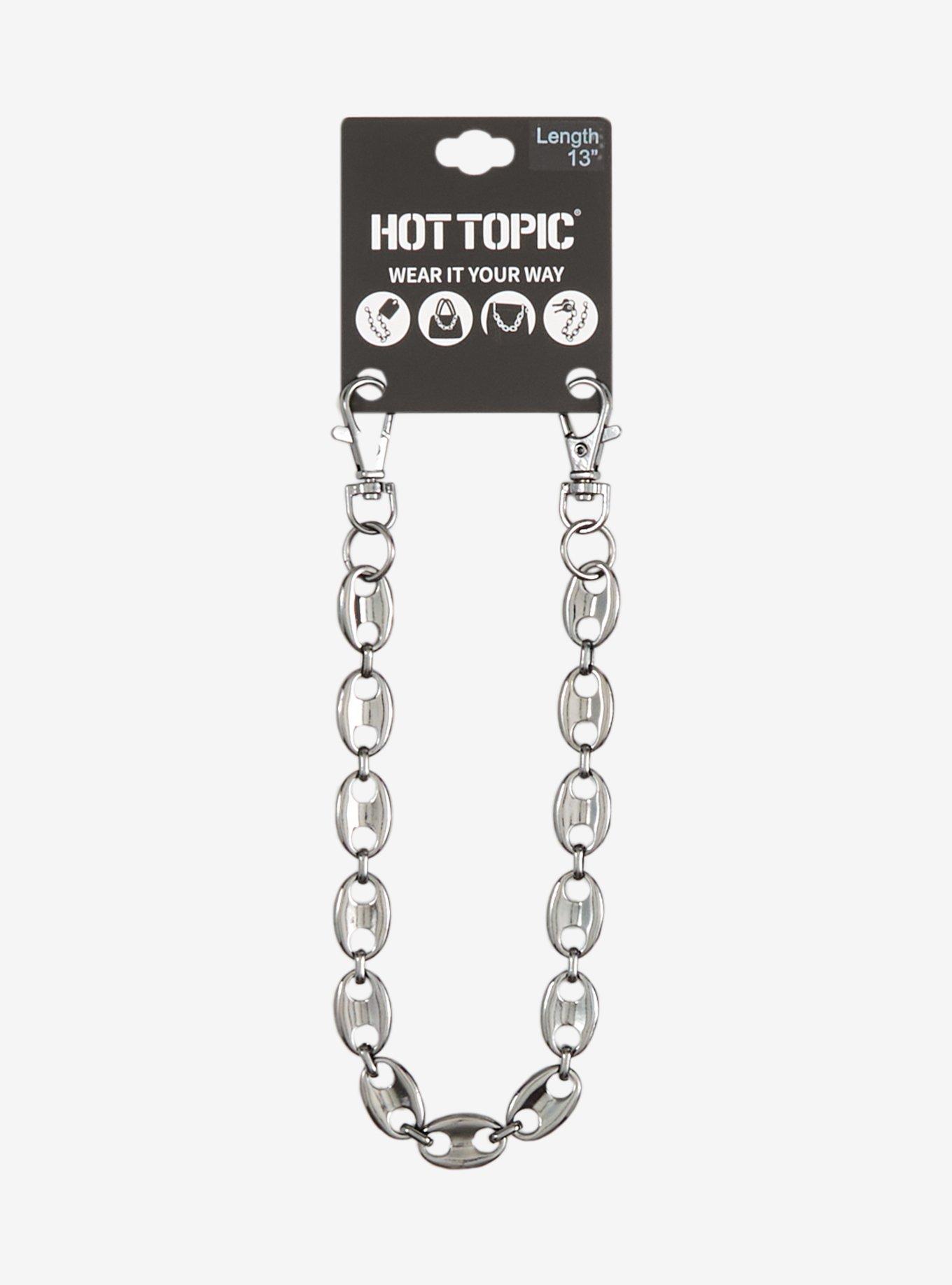 Gunmetal Mariner Link 13 Inch Wallet Chain, , hi-res
