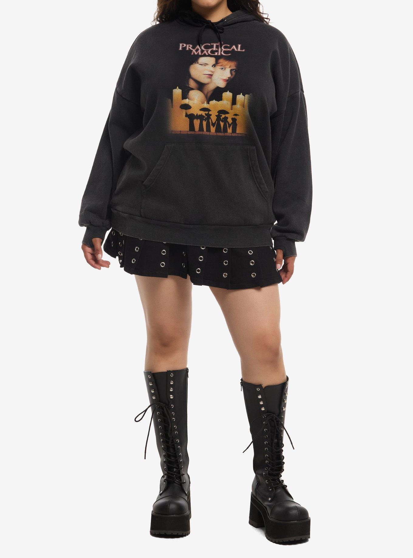Practical Magic Poster Girls Oversized Hoodie Plus Size, MULTI, alternate - view 3
