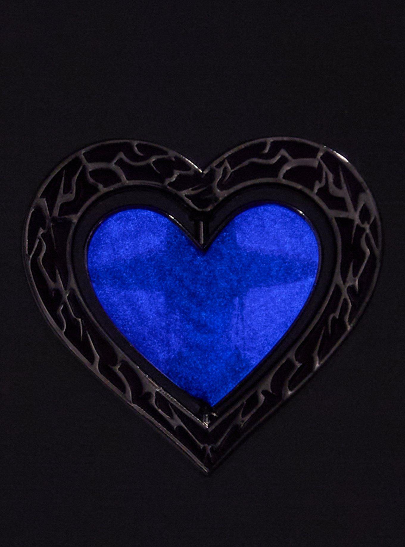 KPop Demon Hunters Jinu Glow-In-The-Dark Flip Enamel Pin, , alternate