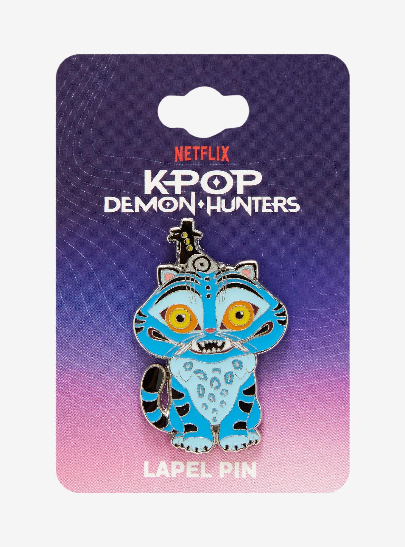 KPop Demon Hunters Derpy Tiger & Sussie Bird Enamel Pin, , hi-res