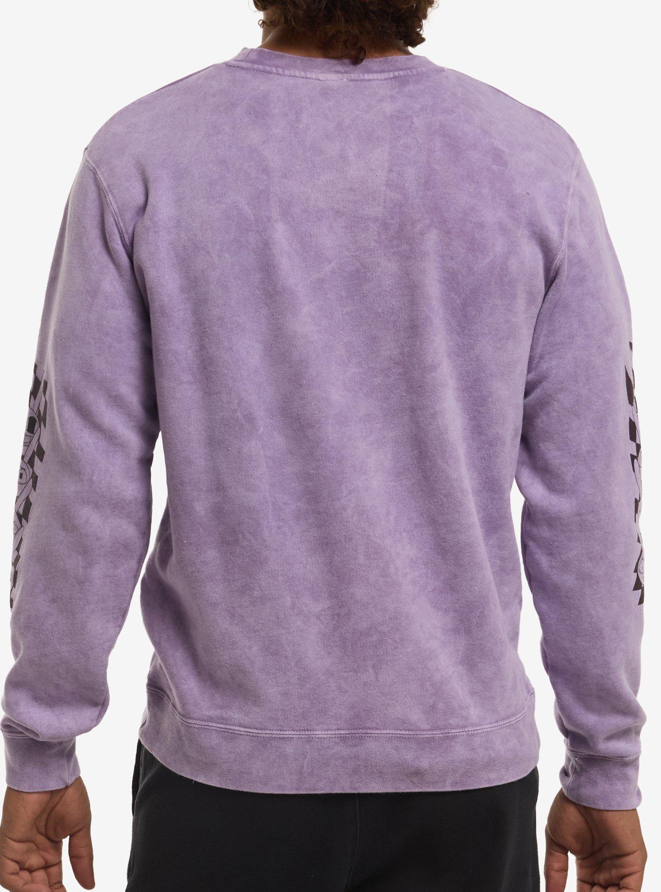 The Amazing Digital Circus Jax Purple Wash Sweatshirt, PURPLE, alternate