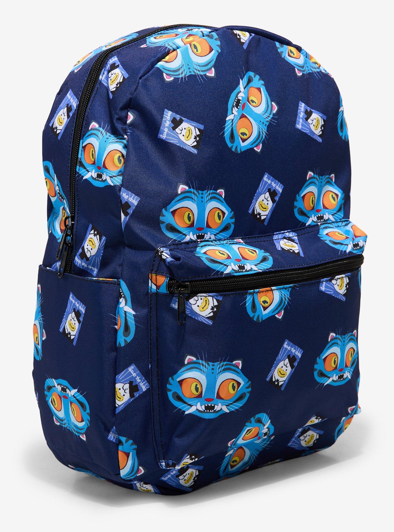 KPop Demon Hunters Derpy Tiger Allover Print Backpack - BoxLunch Exclusive, , hi-res