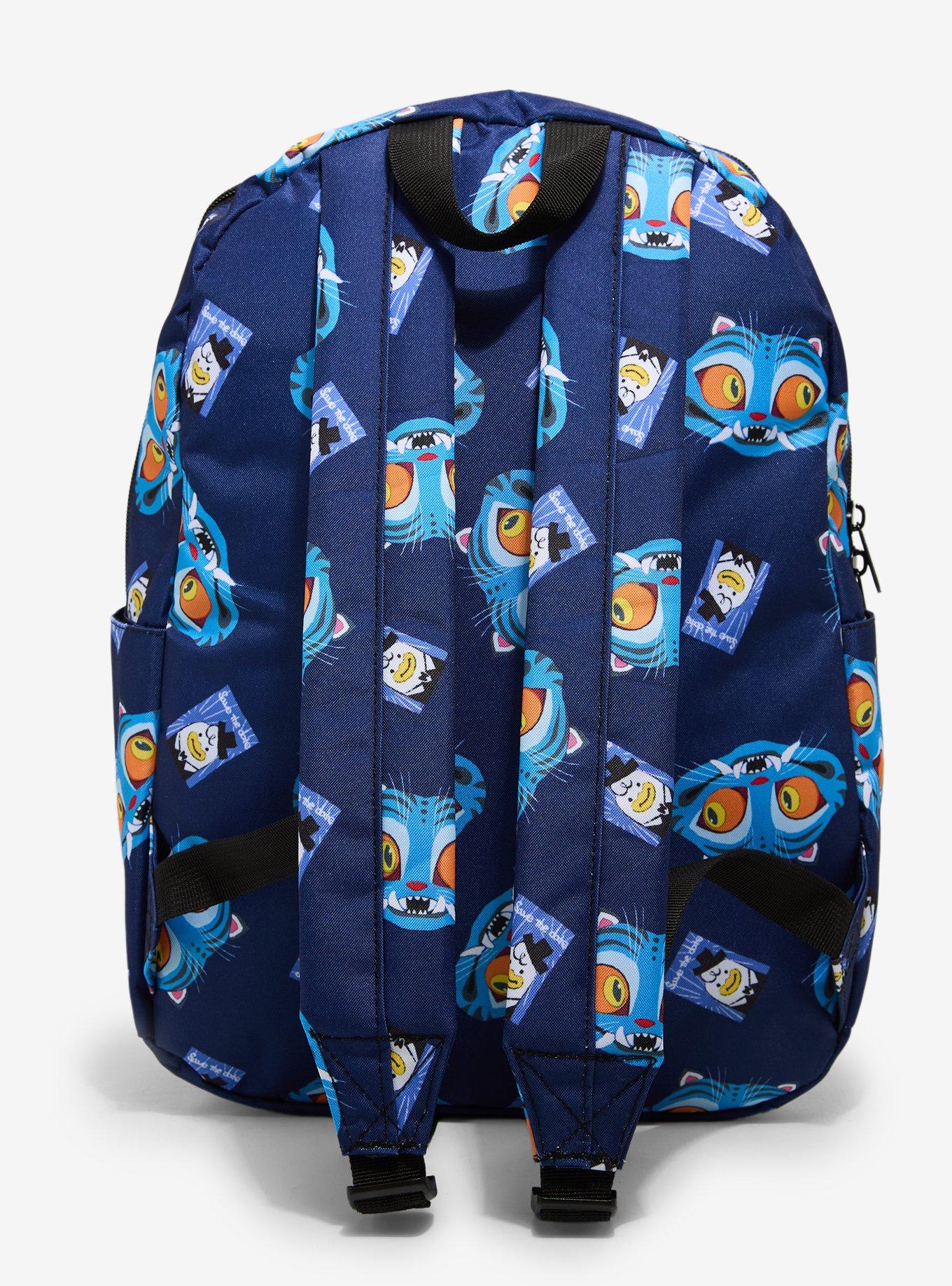 KPop Demon Hunters Derpy Tiger Allover Print Backpack - BoxLunch Exclusive, , alternate - view 3