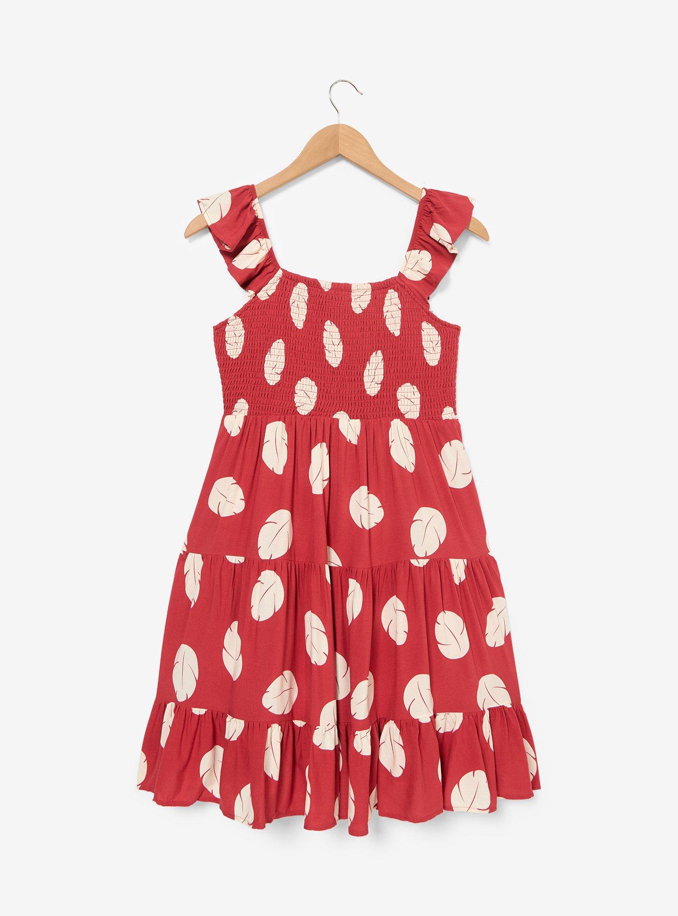 Disney Lilo & Stitch Tropical Leaf Allover Print Dress - BoxLunch Exclusive, , hi-res