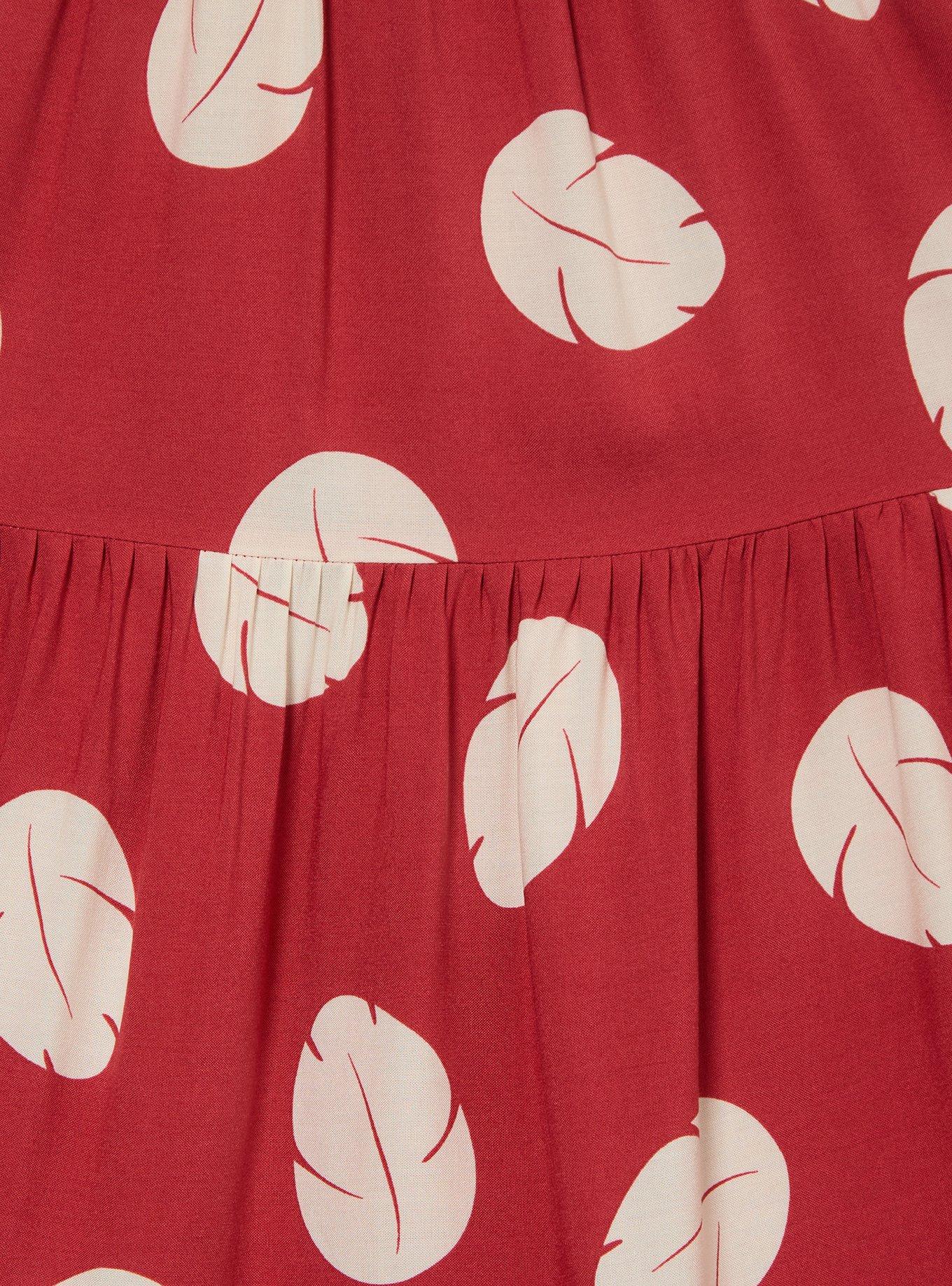 Disney Lilo & Stitch Tropical Leaf Allover Print Dress - BoxLunch Exclusive, , alternate - view 4