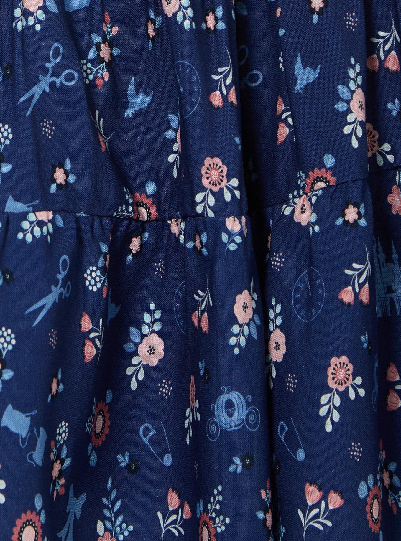 Disney Cinderella Icons Allover Print Plus Tiered Skirt — BoxLunch Exclusive