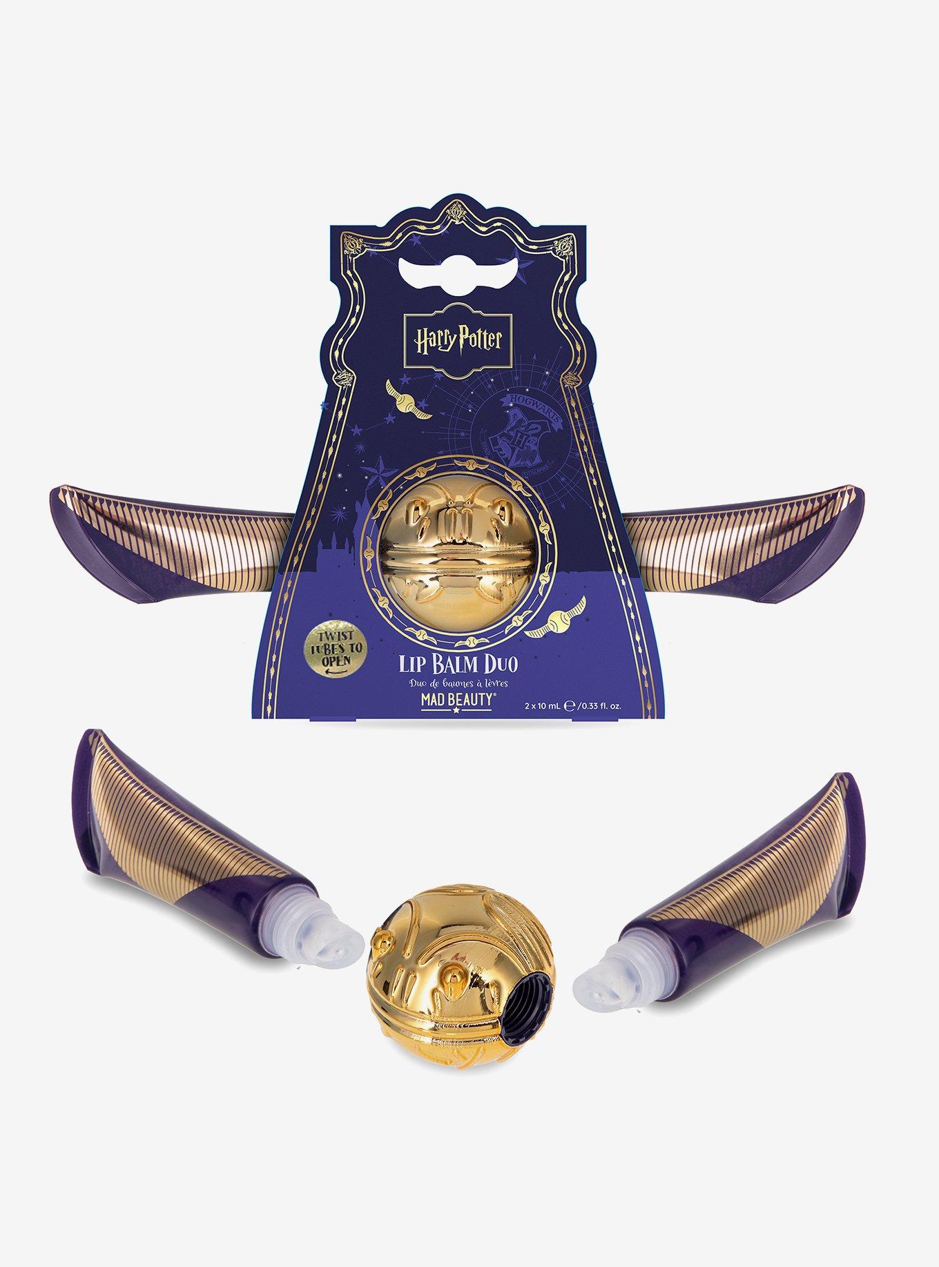Mad Beauty Harry Potter Golden Snitch Lip Balm Duo, , hi-res