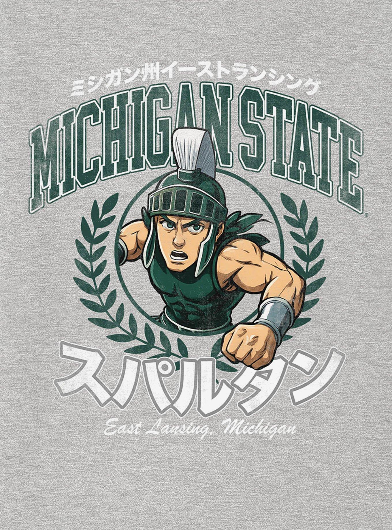 Michigan State University Fierce Anime Mascot T-Shirt, , hi-res