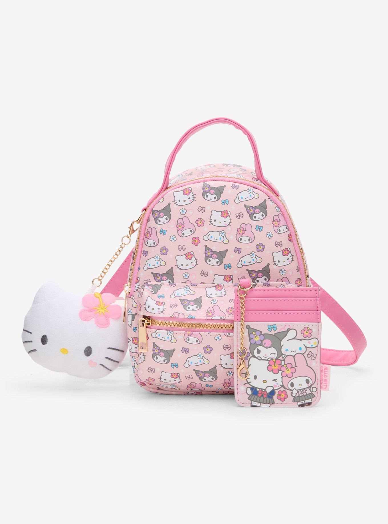 Hello Kitty And Friends Kogyaru Micro Mini Backpack With Plush Bag Charm, , alternate - view 5