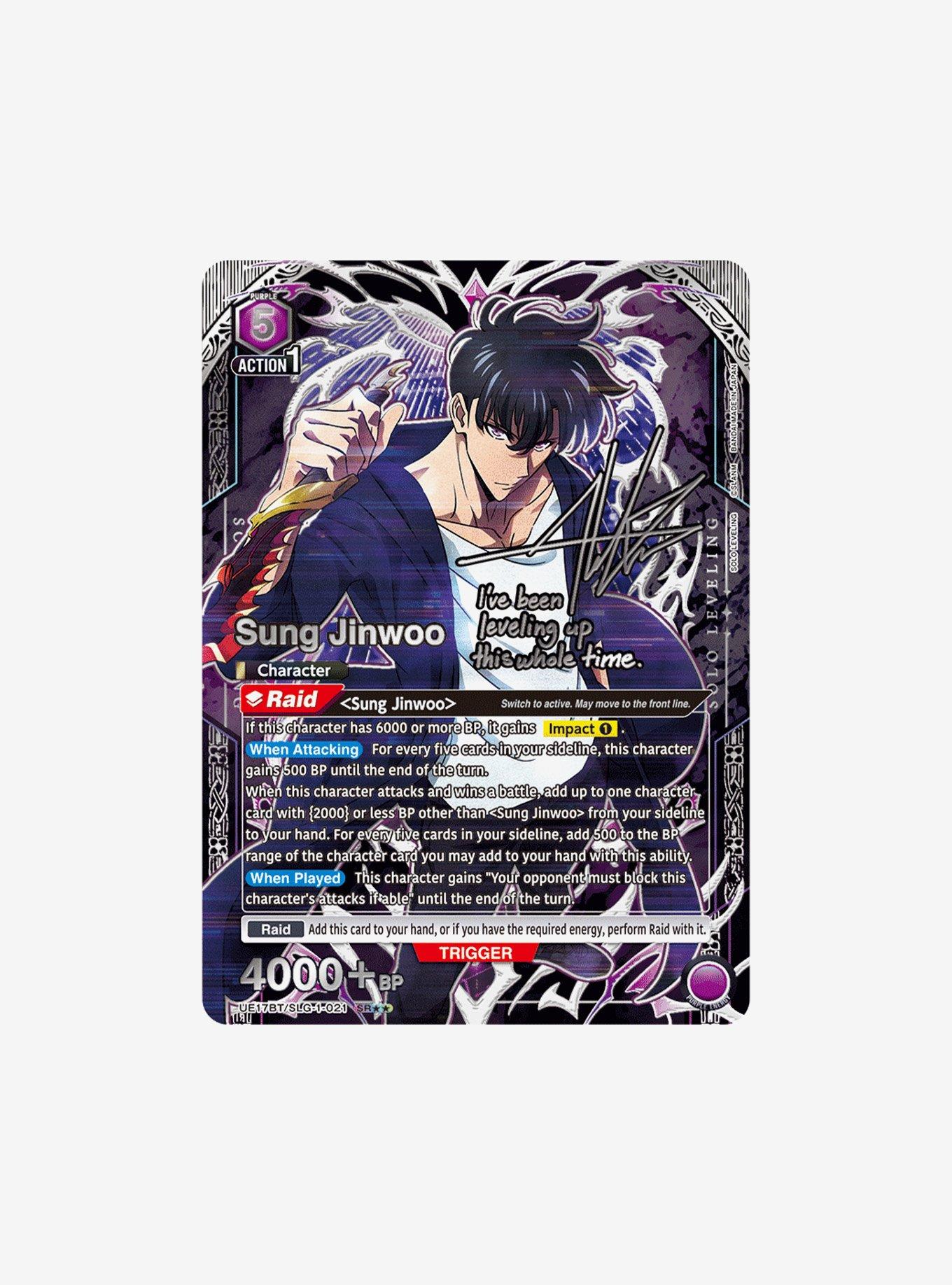 Union Arena Solo Leveling Booster Pack, , alternate