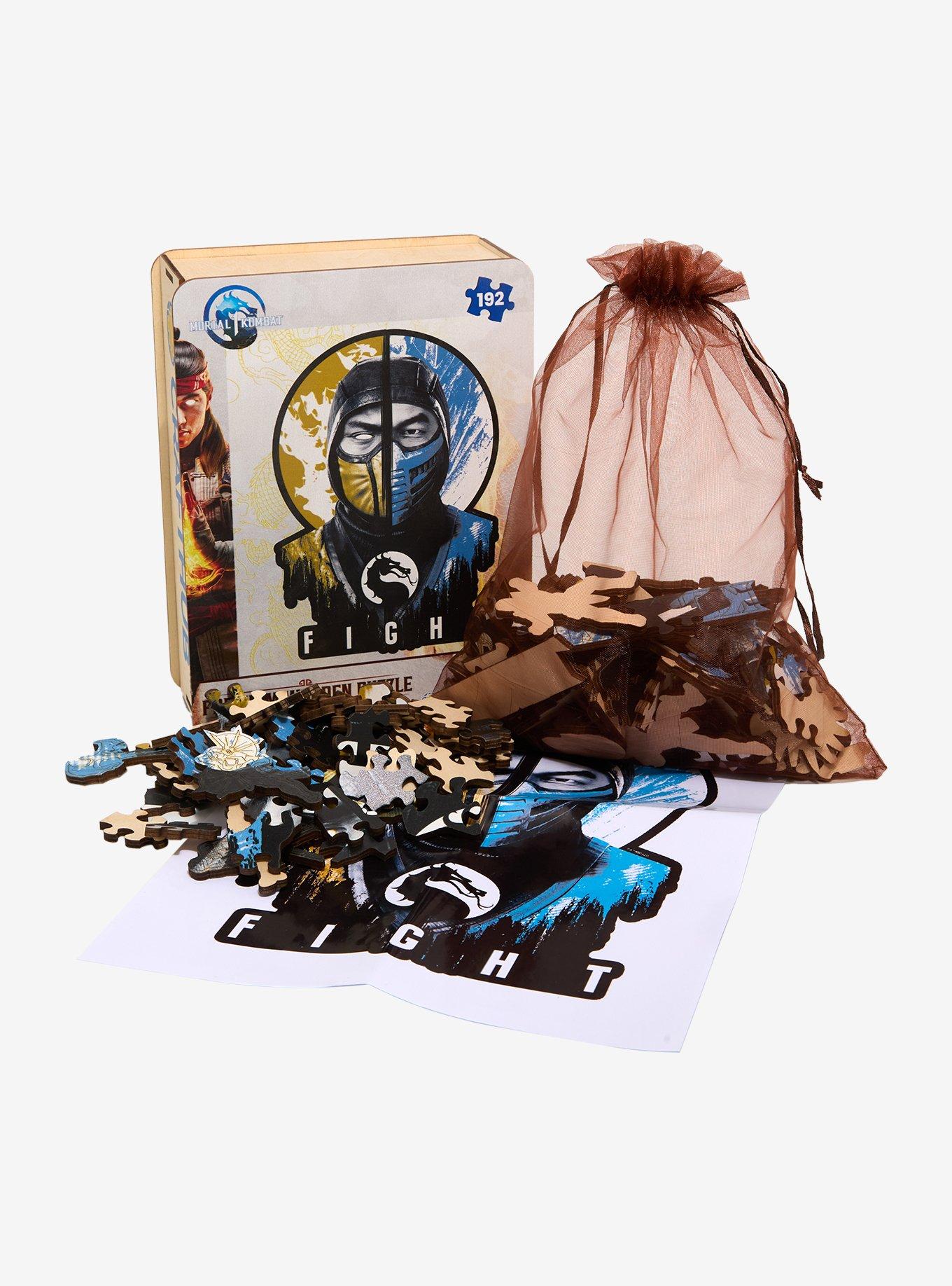 Mortal Kombat Scorpion & Sub-Zero Wooden Puzzle, , hi-res