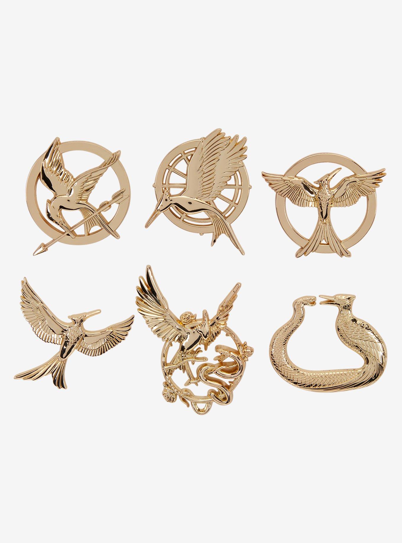 Loungefly The Hunger Games Mockingjay Blind Box Enamel Pin, , alternate - view 3