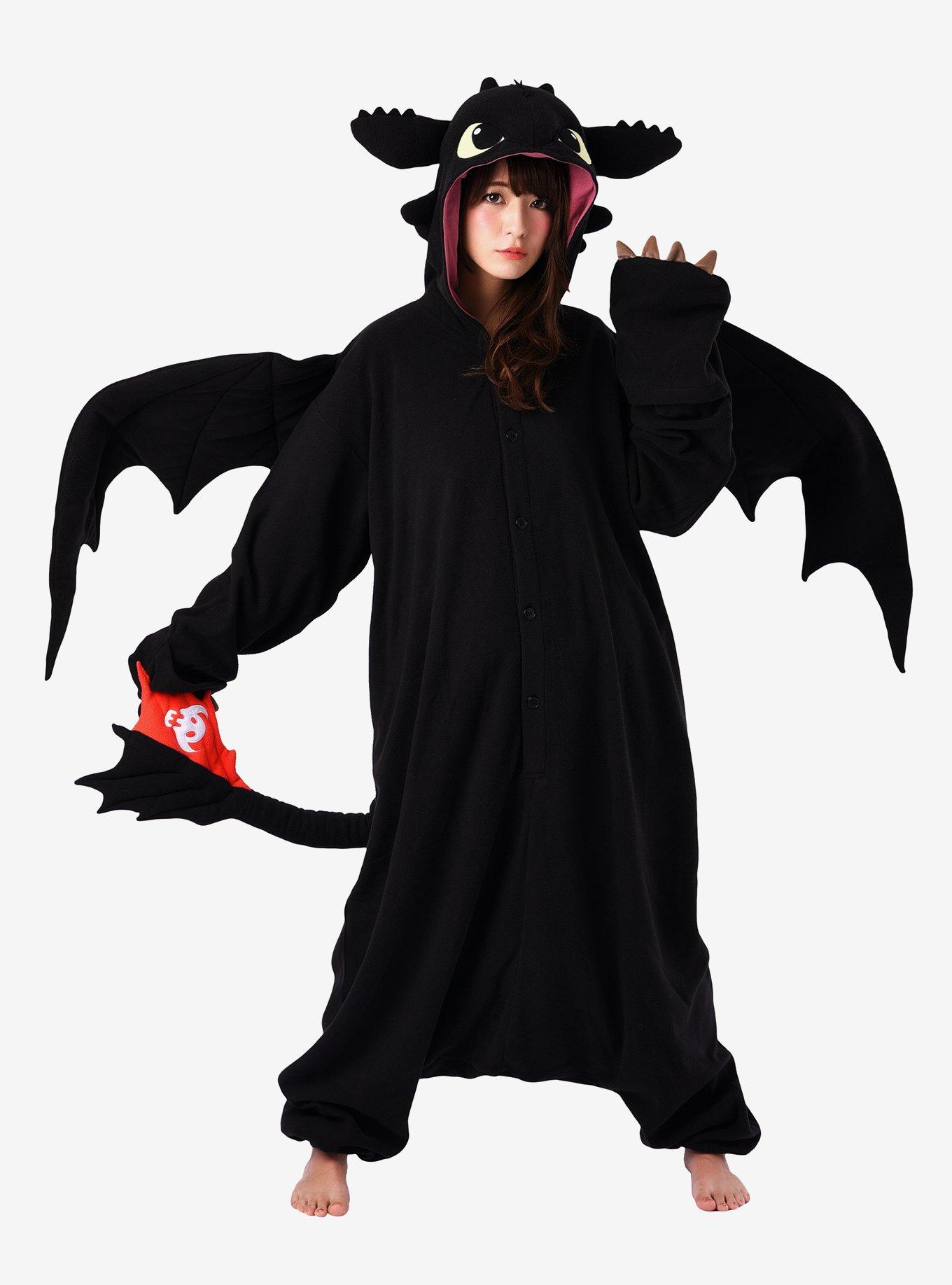 DreamWorks How To Train Your Dragon Toothless Kigurumi, , alternate