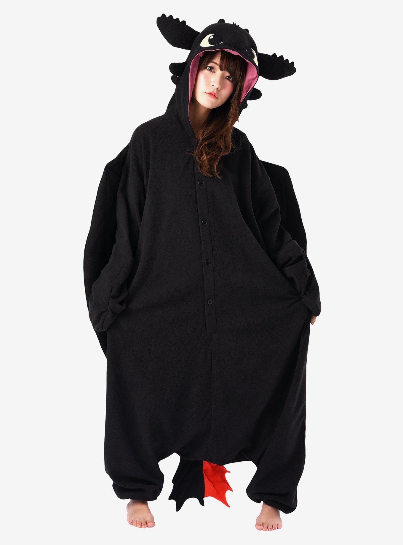 DreamWorks How To Train Your Dragon Toothless Kigurumi, , alternate