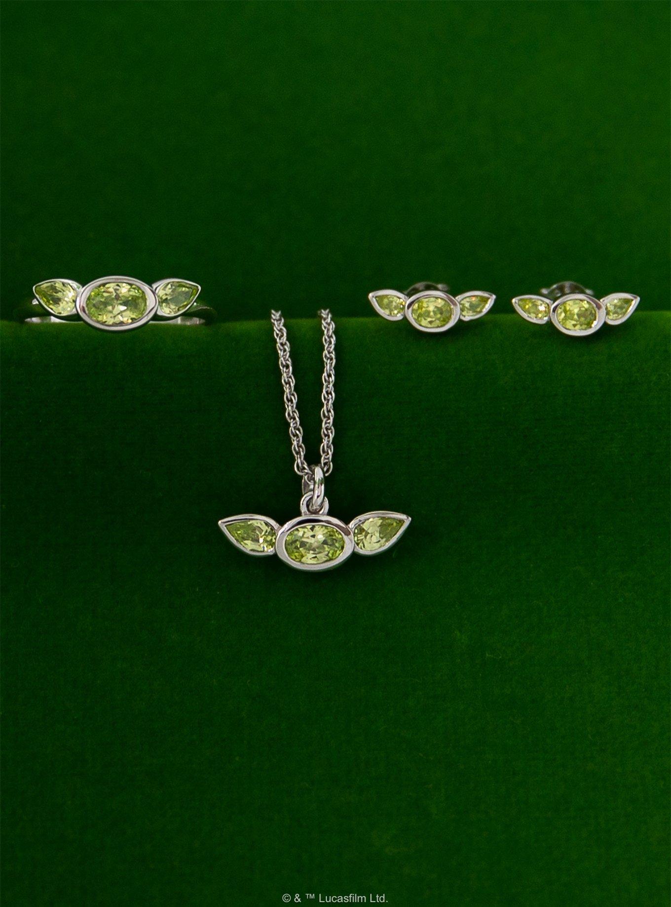 Star Wars X RockLove Crystal Grogu Necklace, , alternate