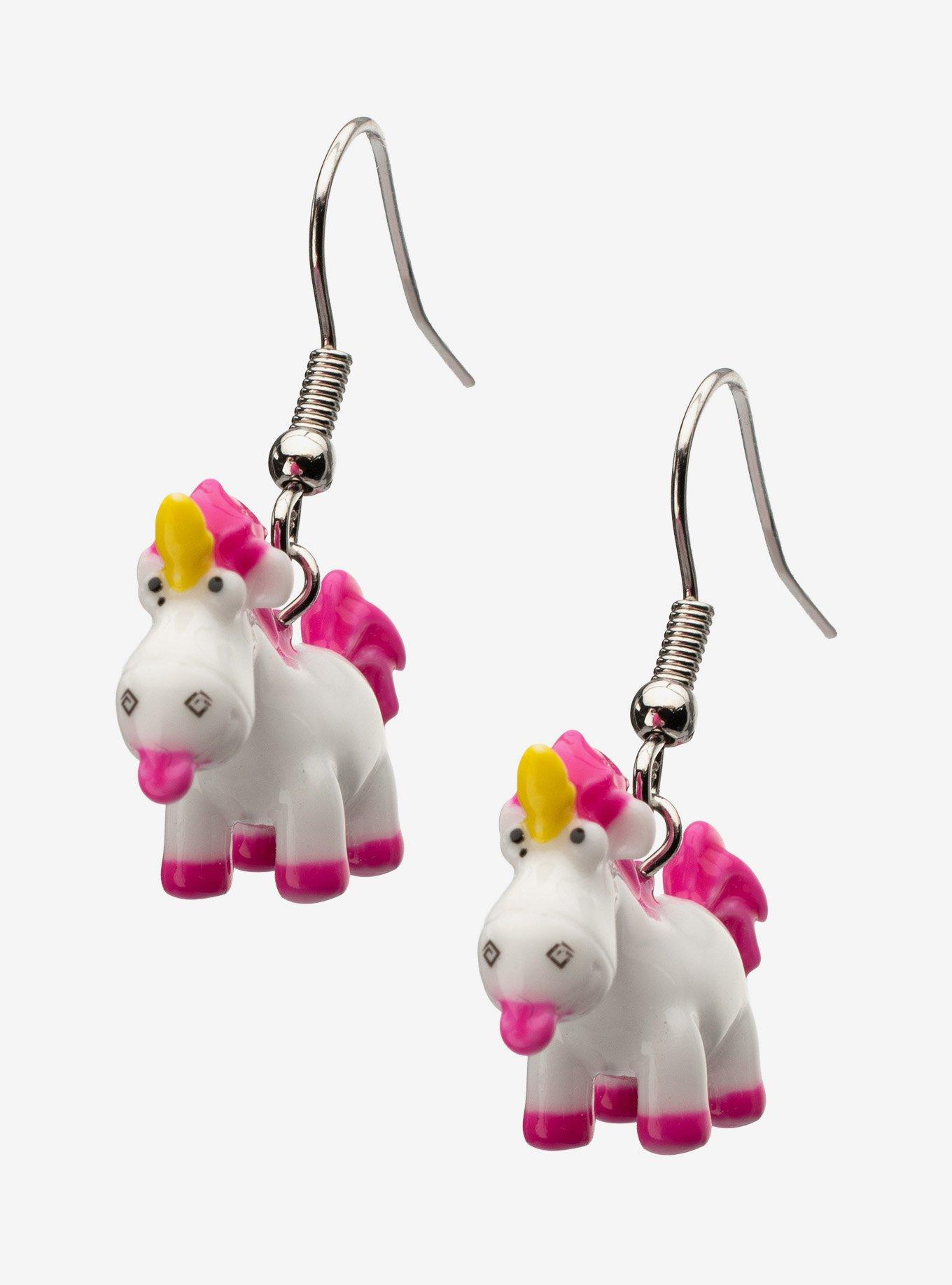 Minions Fluffy 3D Drop Earrings, , hi-res