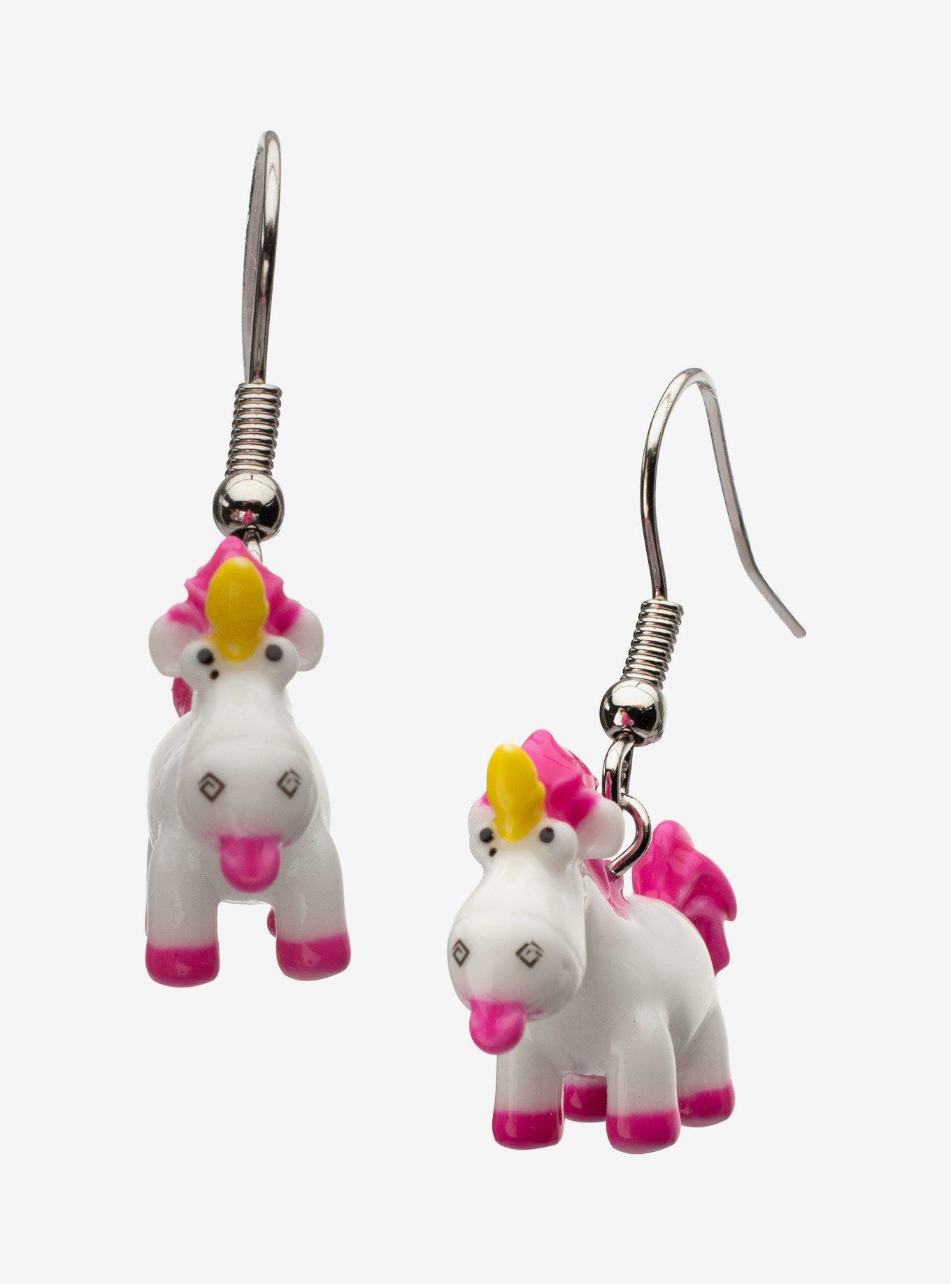 Minions Fluffy 3D Drop Earrings, , alternate - view 3