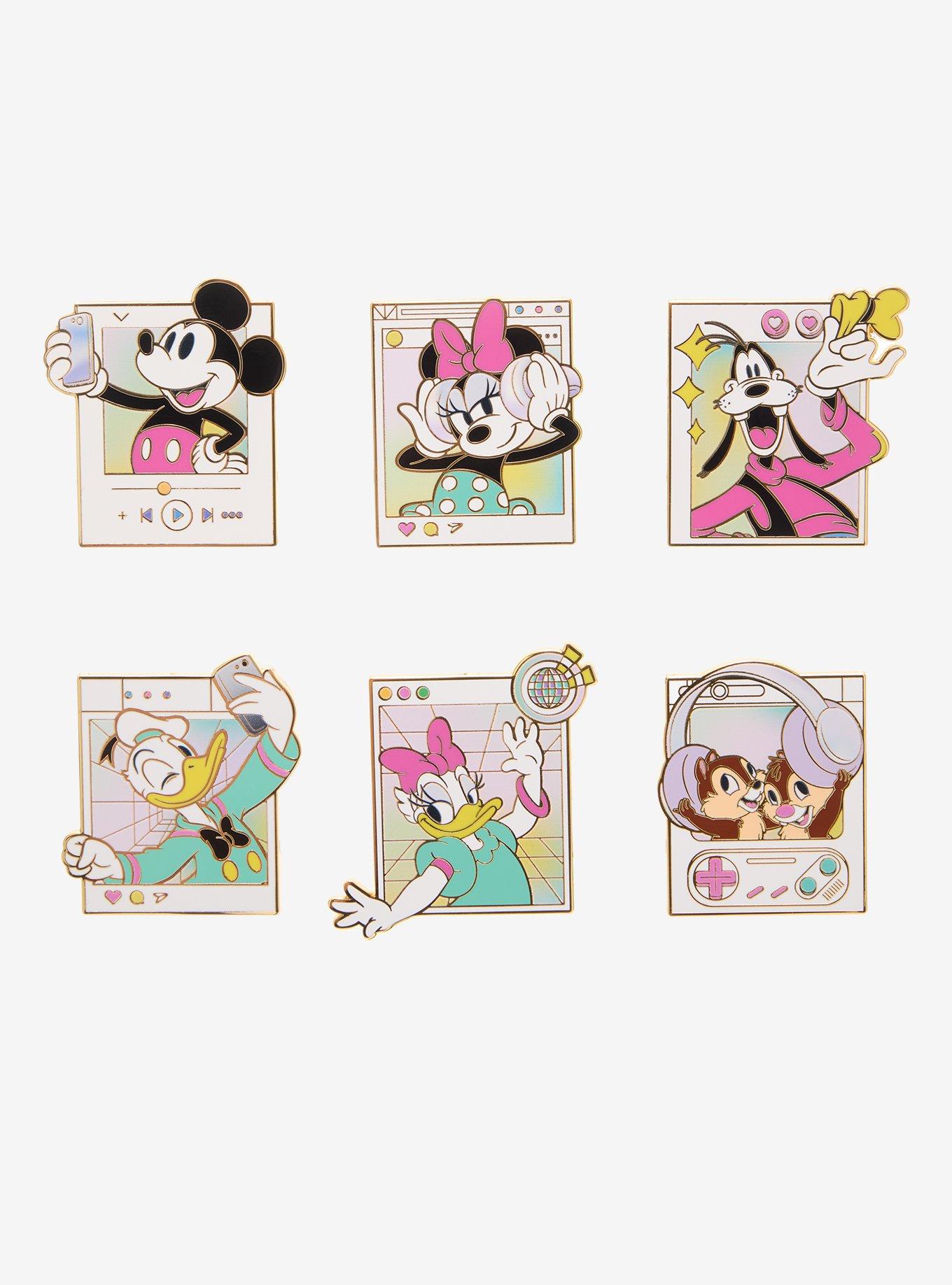 Disney Mickey and Friends Tech Frames Blind Box Enamel Pin - BoxLunch Exclusive, , hi-res