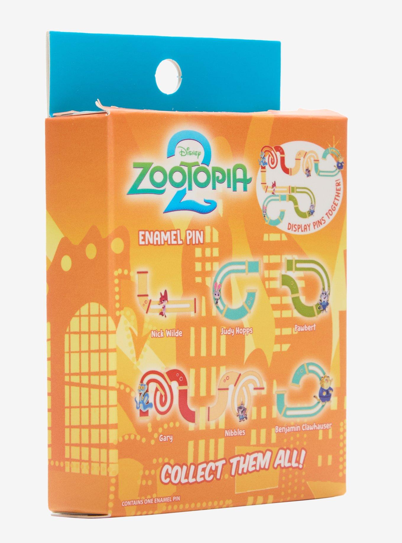 Disney Zootopia 2 Characters Slide Blind Box Enamel Pin - BoxLunch Exclusive, , hi-res