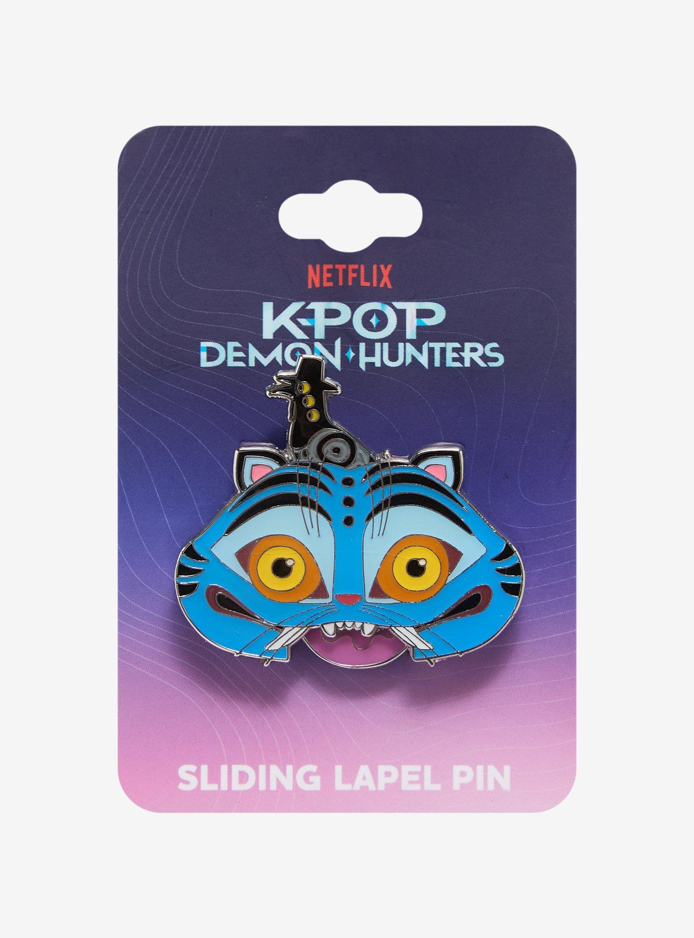 KPop Demon Hunters Derpy & Sussy Sliding Enamel Pin - BoxLunch Exclusive, , alternate - view 3