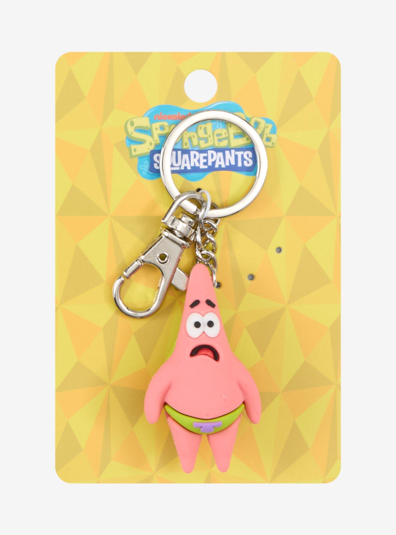 SpongeBob SquarePants Patrick Wedgie Keychain Hot Topic Exclusive, , alternate - view 3