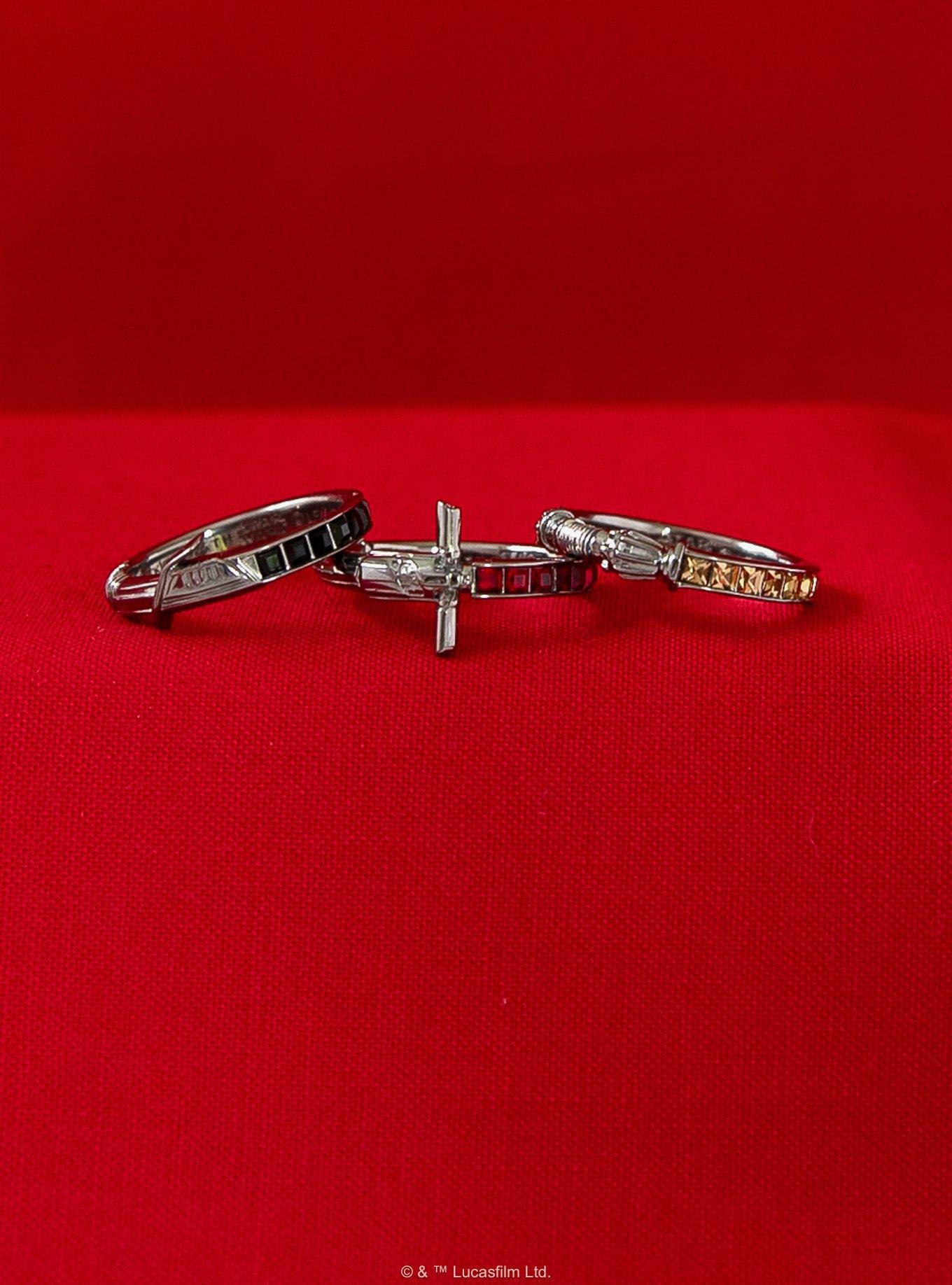 Star Wars X RockLove Kylo Ren Crystal Lightsaber Ring, , hi-res