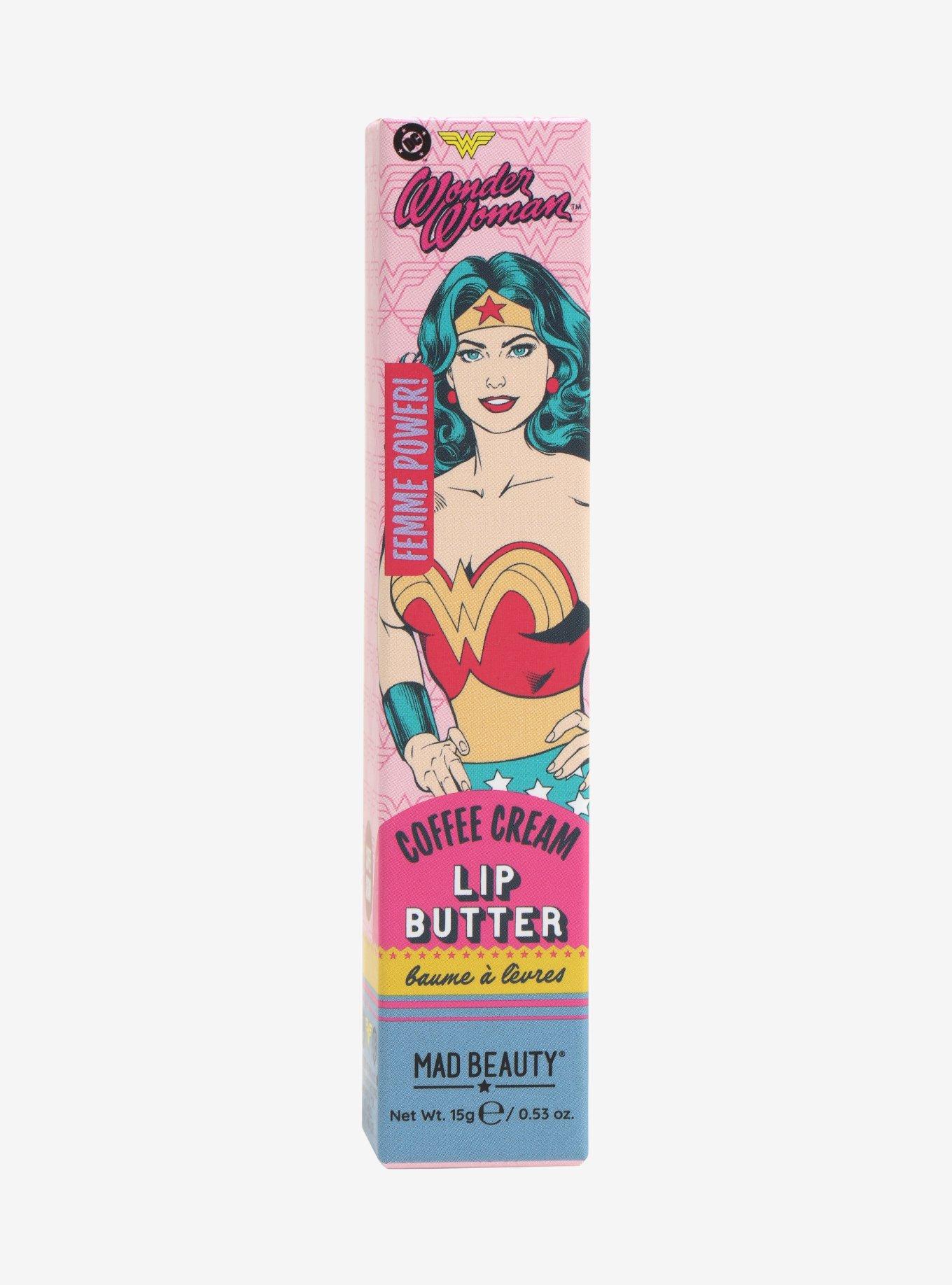 Mad Beauty DC Comics Femme Power Wonder Woman Coffee Cream Lip Butter, , alternate - view 3