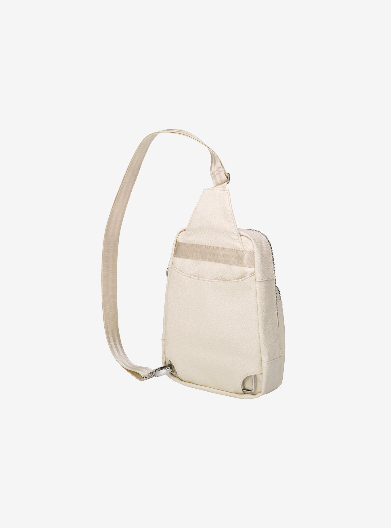 Petunia Picklebottom Ivory Criss-Cross Sling, , hi-res