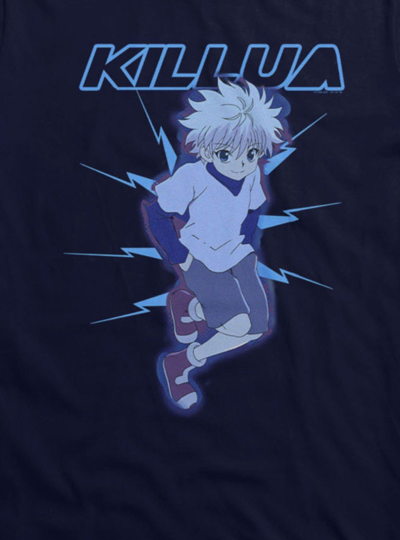 Hunter X Hunter Killua Blue Lightning Girls T-Shirt, , hi-res