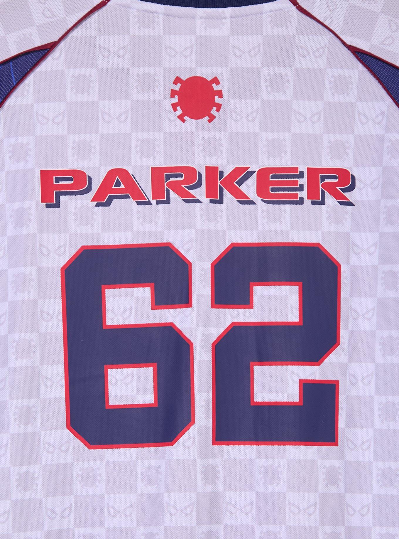 Marvel Spider-Man x Umbro Soccer Jersey - BoxLunch Exclusive, BLUE, alternate - view 6