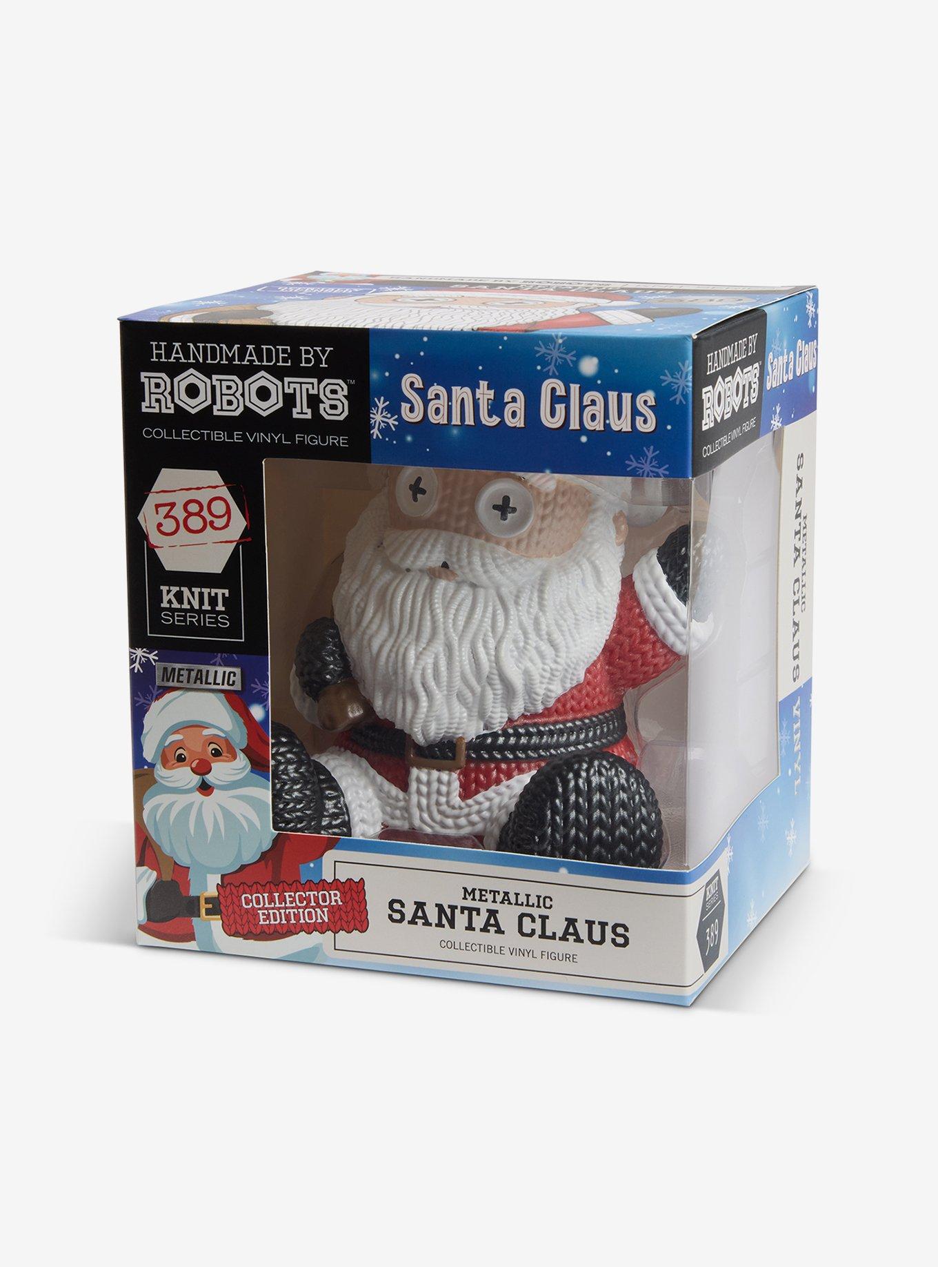 Handmade by Robots Santa (Metallic) Vinyl Figure, , alternate