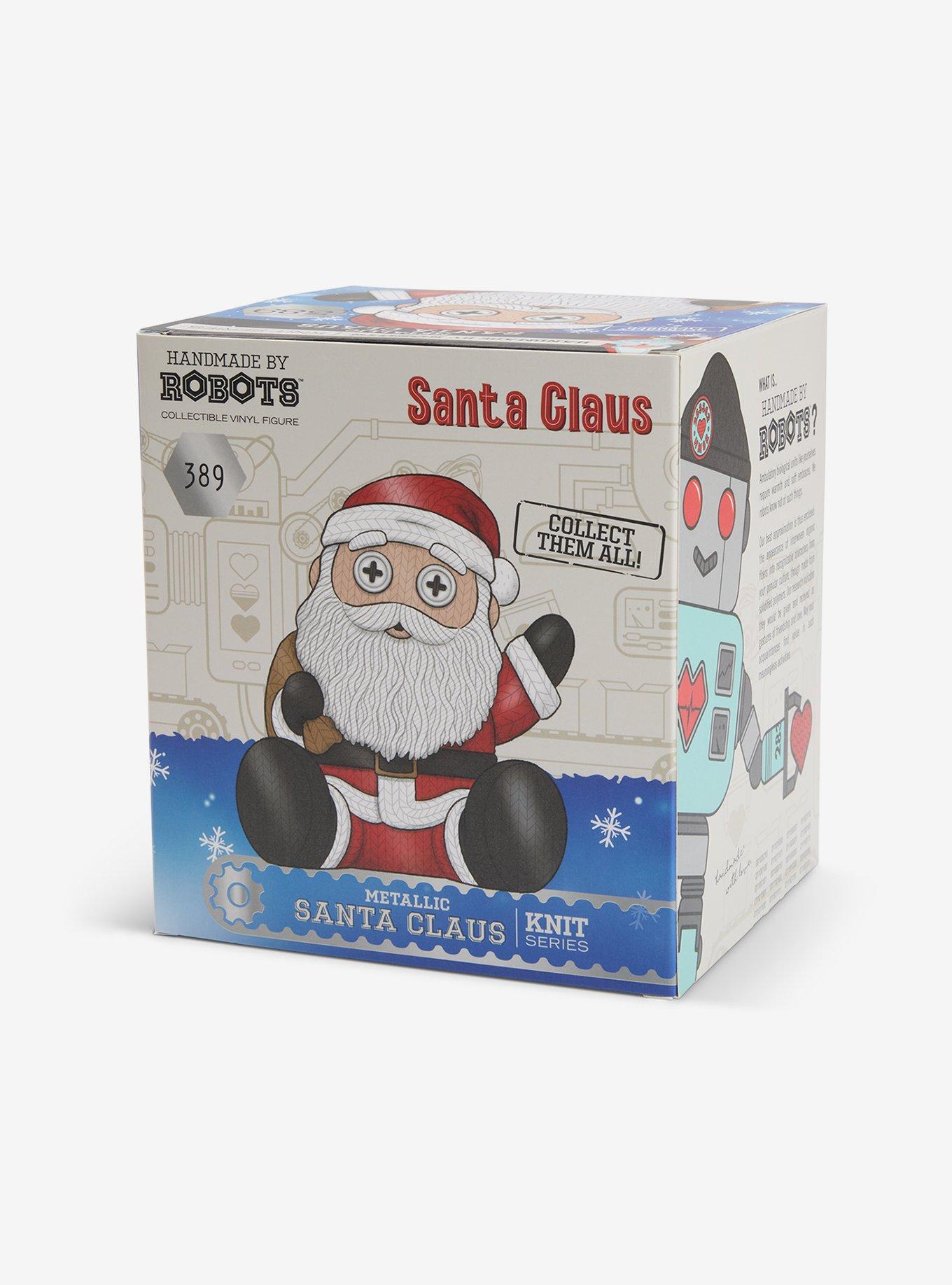 Handmade by Robots Santa (Metallic) Vinyl Figure, , alternate