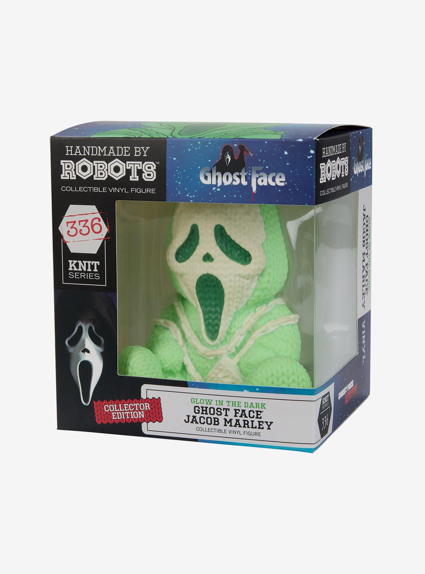 Handmade by Robots Scream Ghost Face: Jacob Marley (Green Glow in the Dark) Vinyl Figure, , alternate