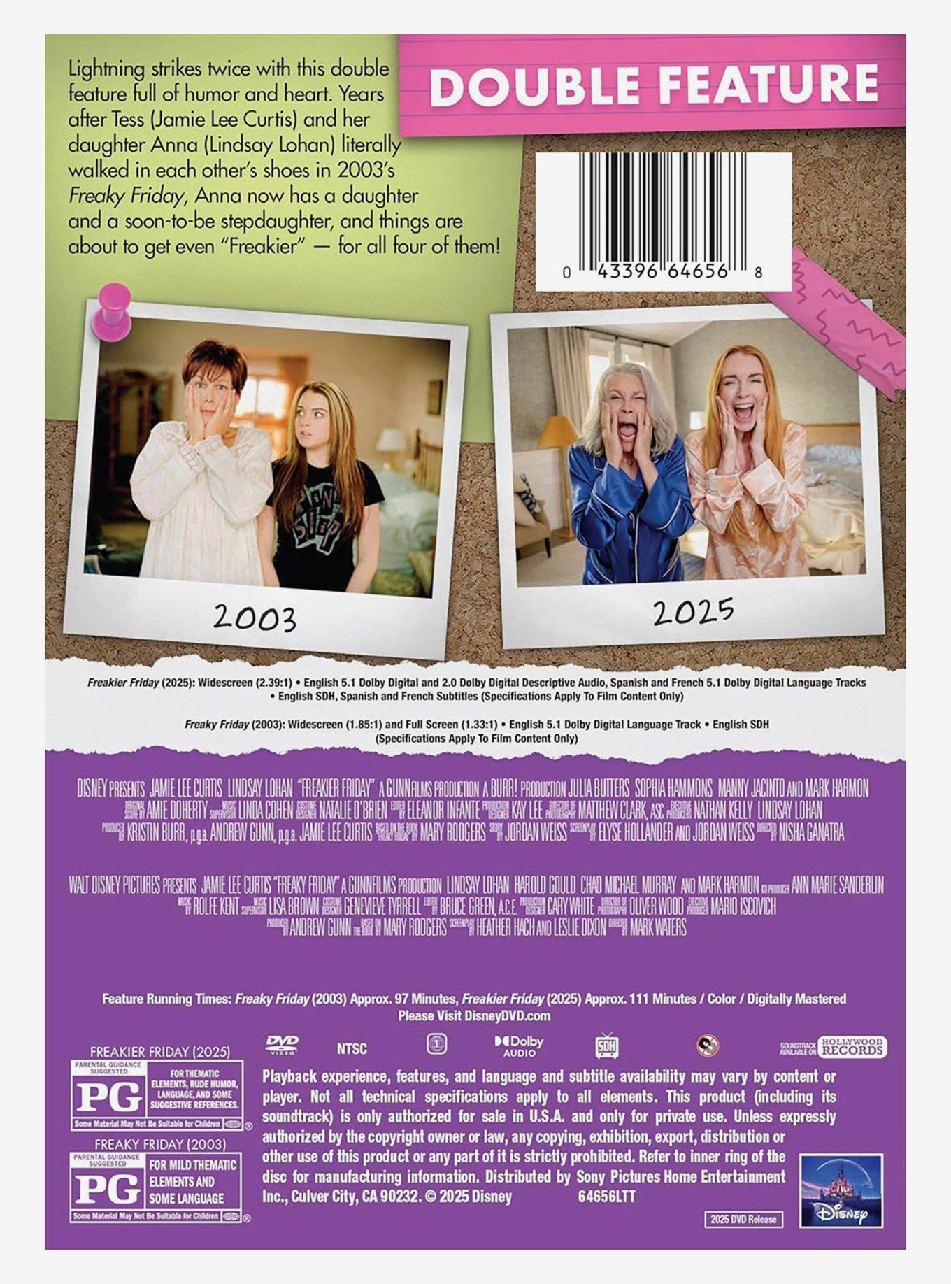 Freakier Friday & Freaky Friday: 2-Movie Collection Digital Video Disc, , hi-res