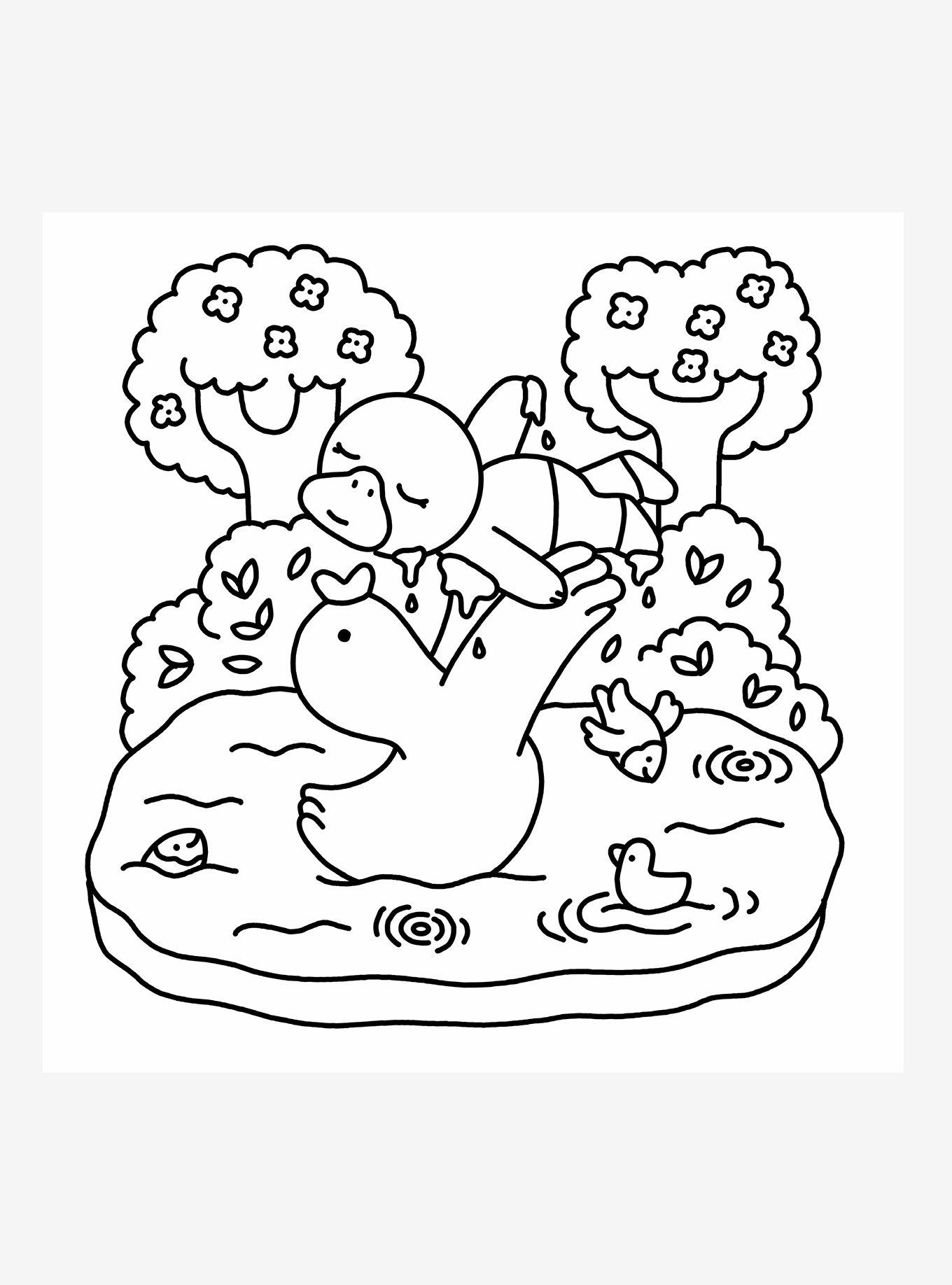 Summer Scenes: A Cozy Coloring Book, , alternate - view 5