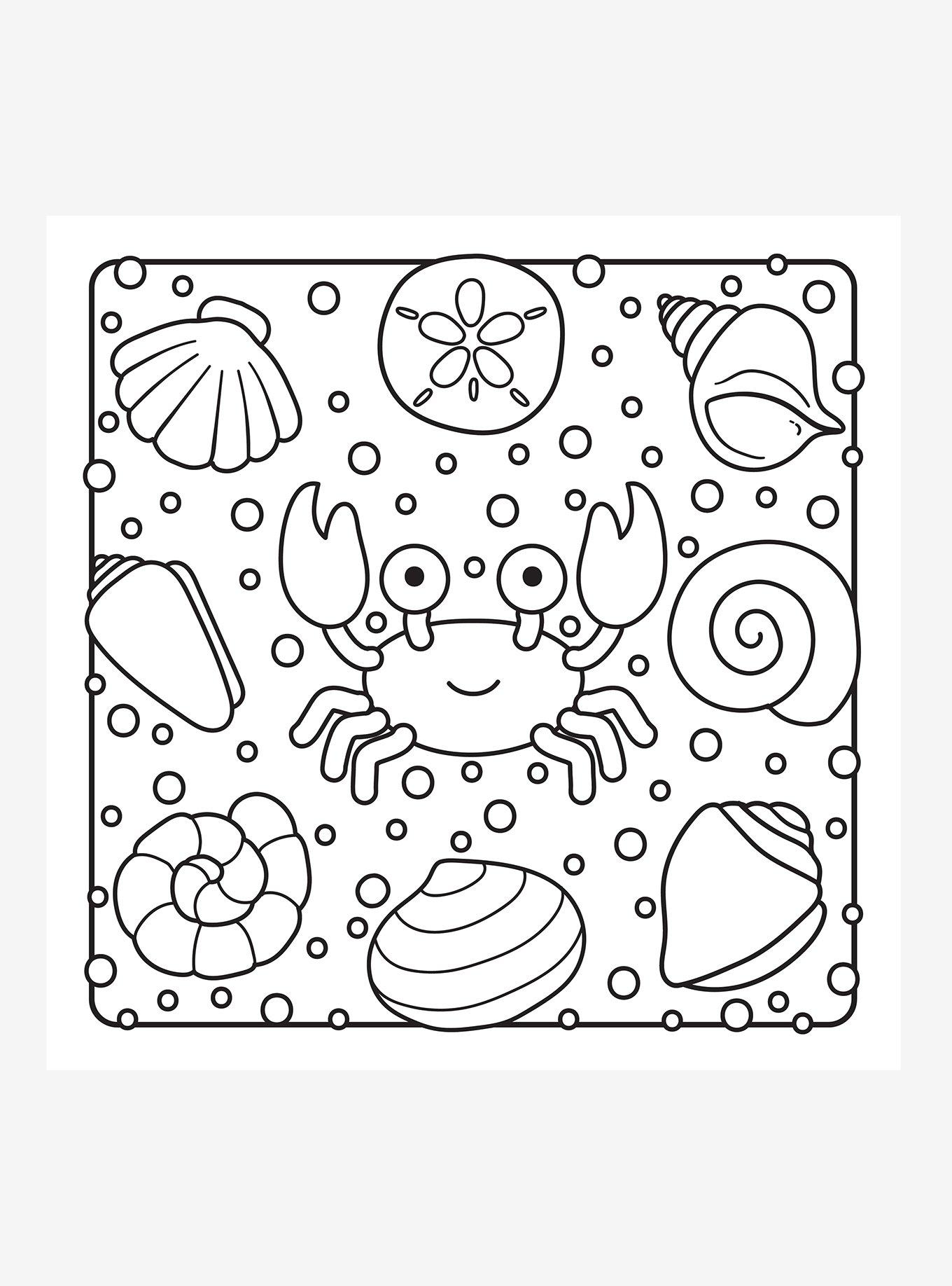 Cute 'N' Cozy The Sunny Summer Days Coloring Book, , alternate - view 3