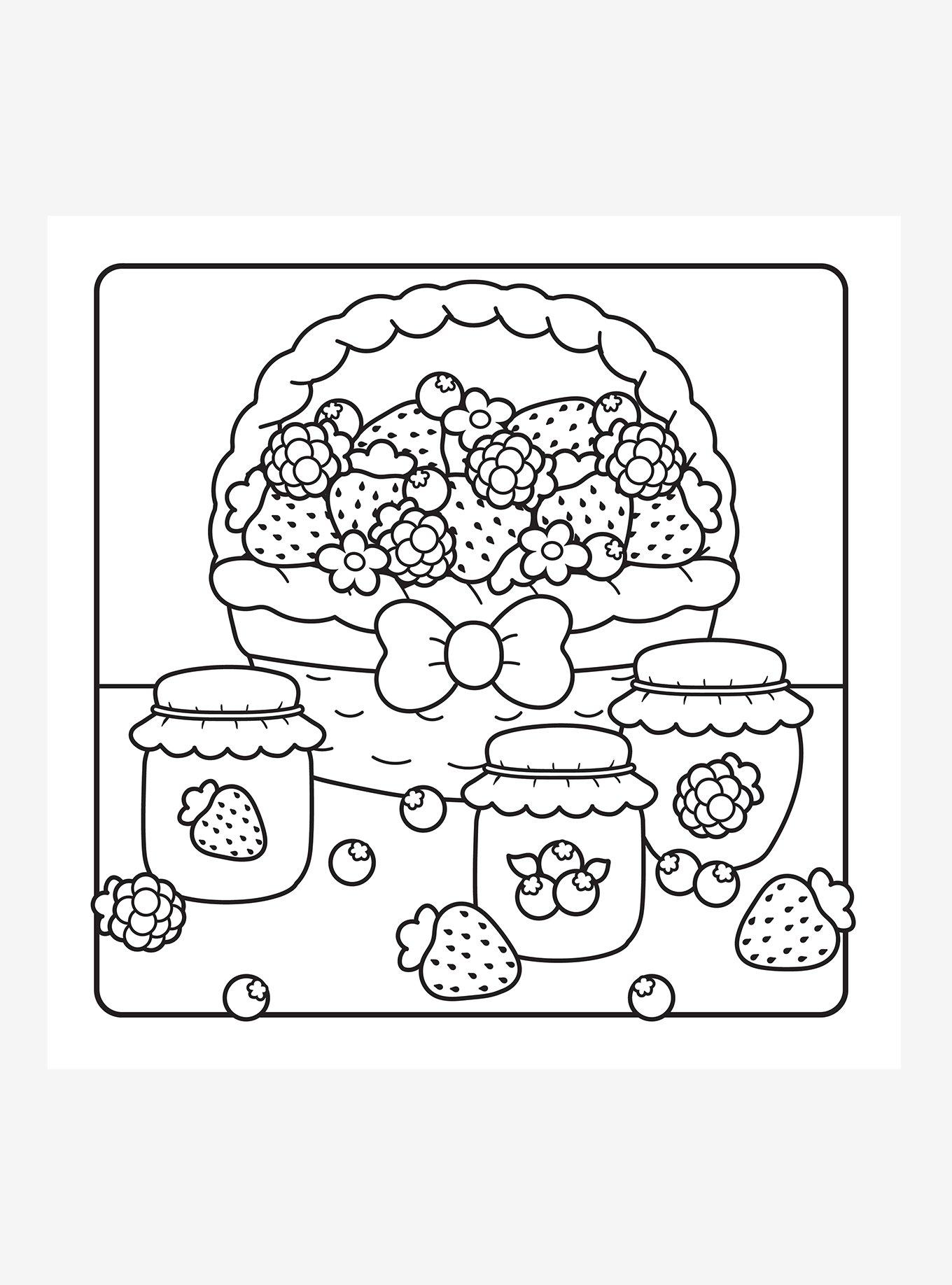 Cute 'N' Cozy The Sunny Summer Days Coloring Book, , alternate - view 4