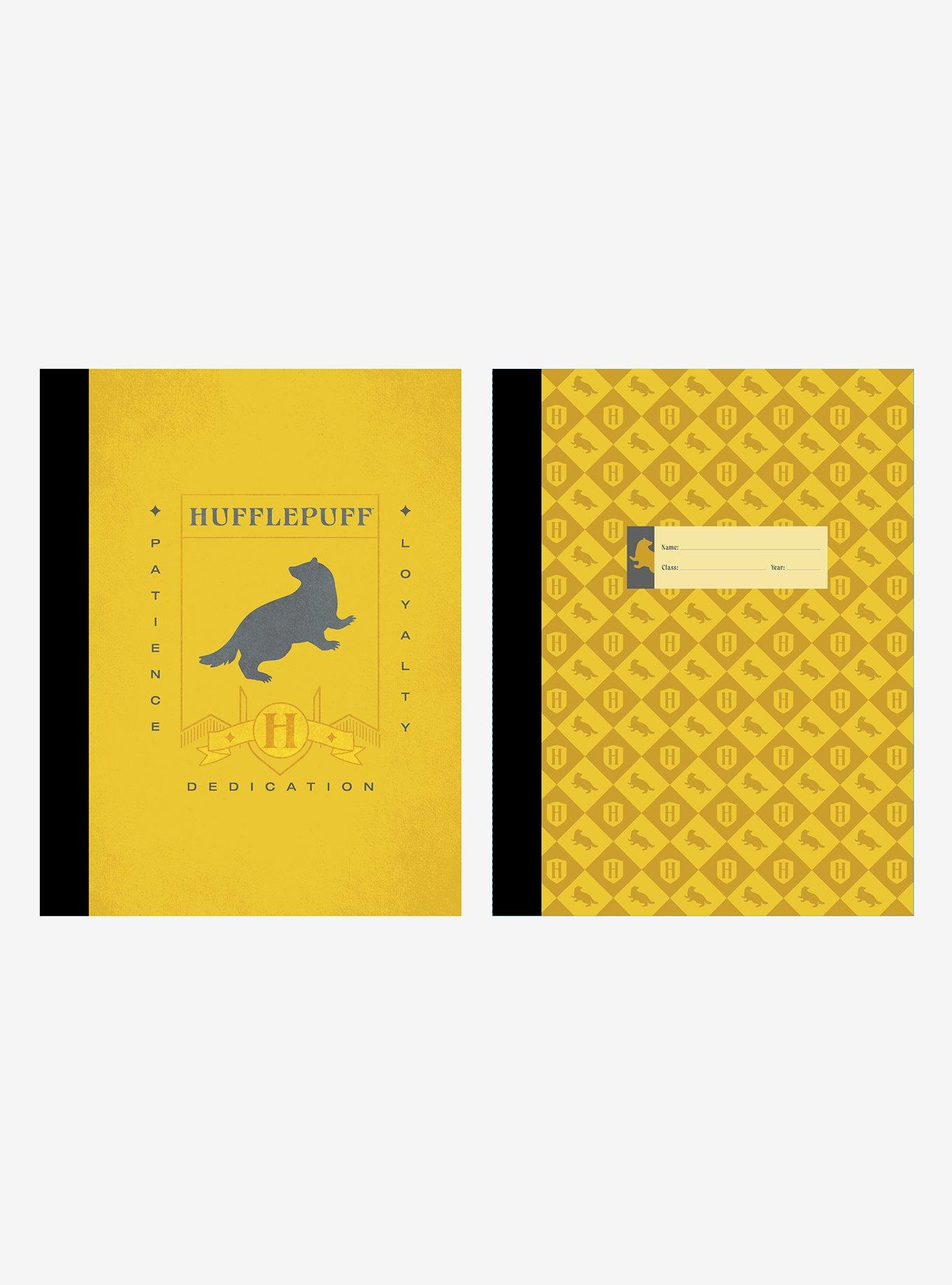 Harry Potter Hufflepuff Composition Notebook Set, , hi-res
