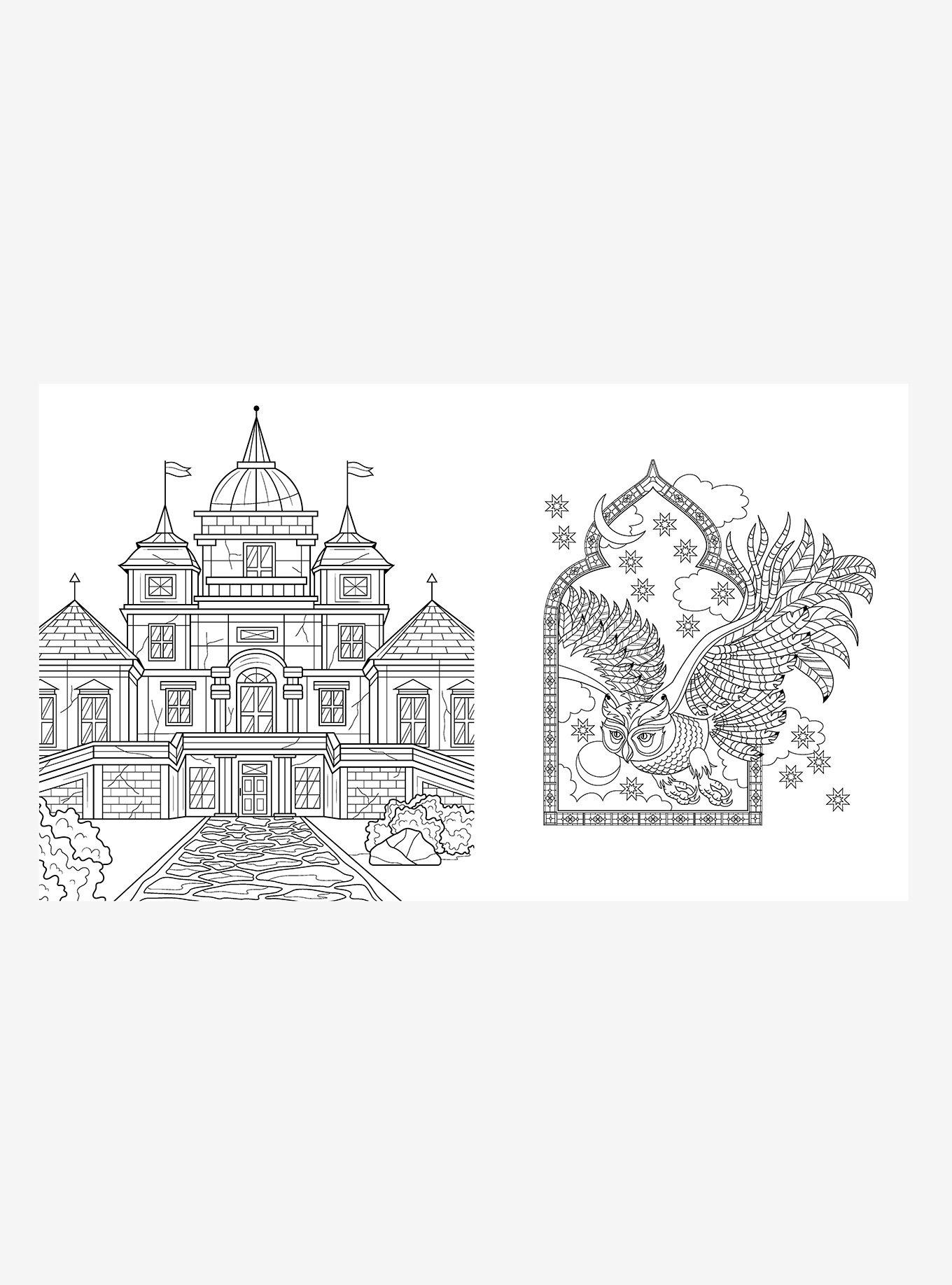 Dark Academia Coloring Book, , alternate - view 3