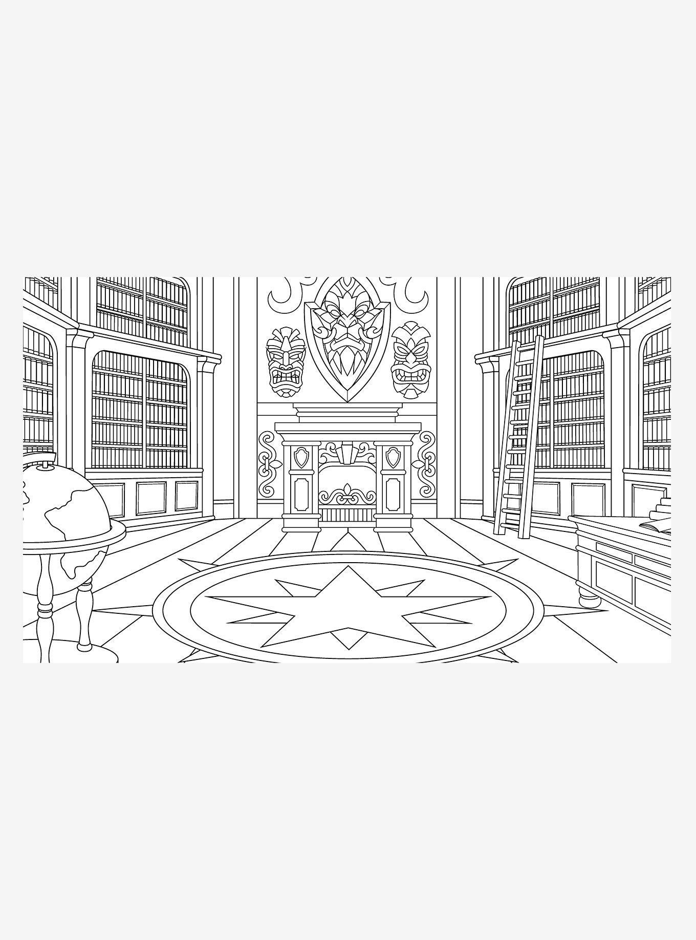 Dark Academia Coloring Book, , alternate - view 5