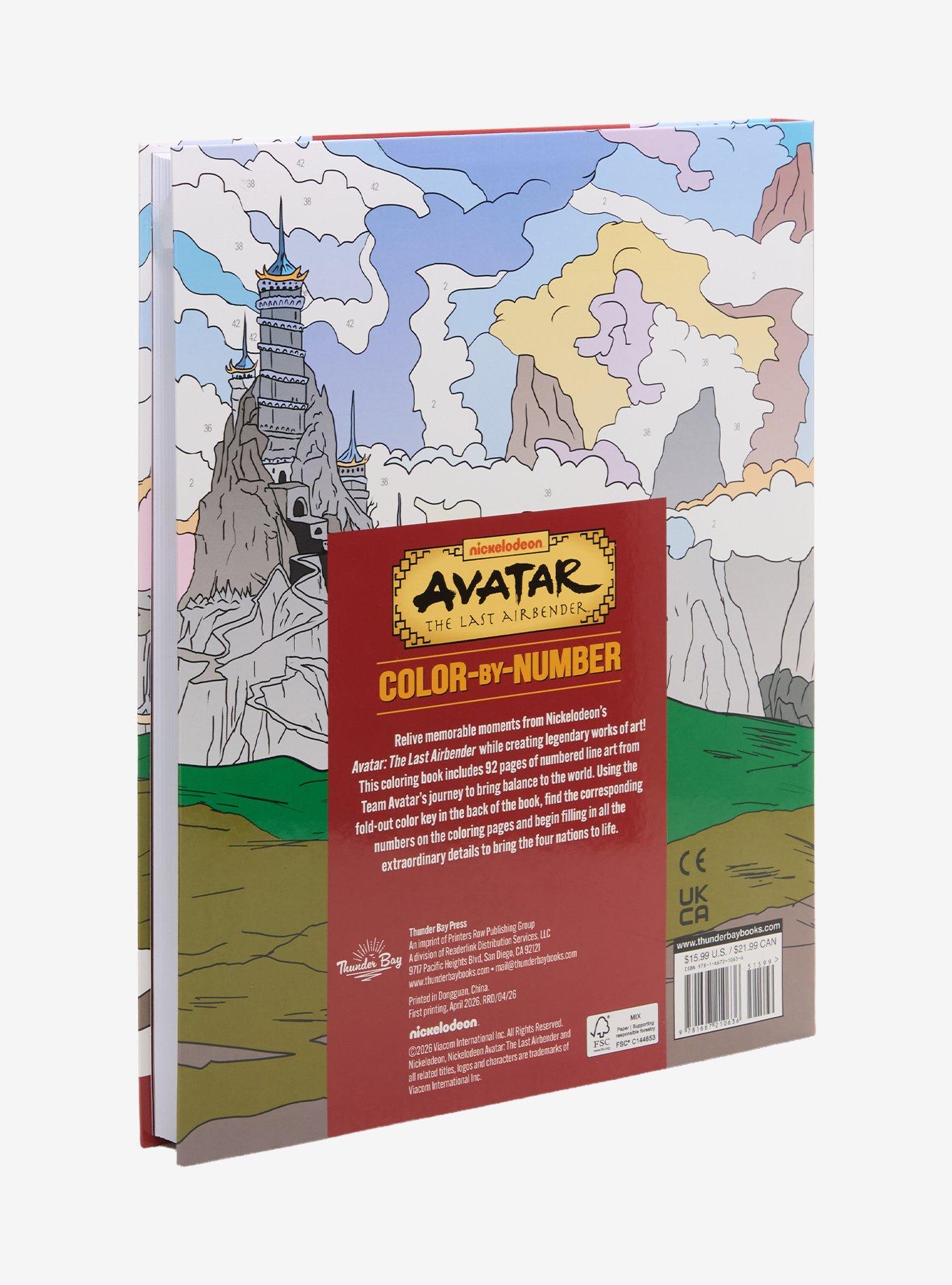 Avatar: The Last Airbender Color-By-Number Book, , alternate - view 3