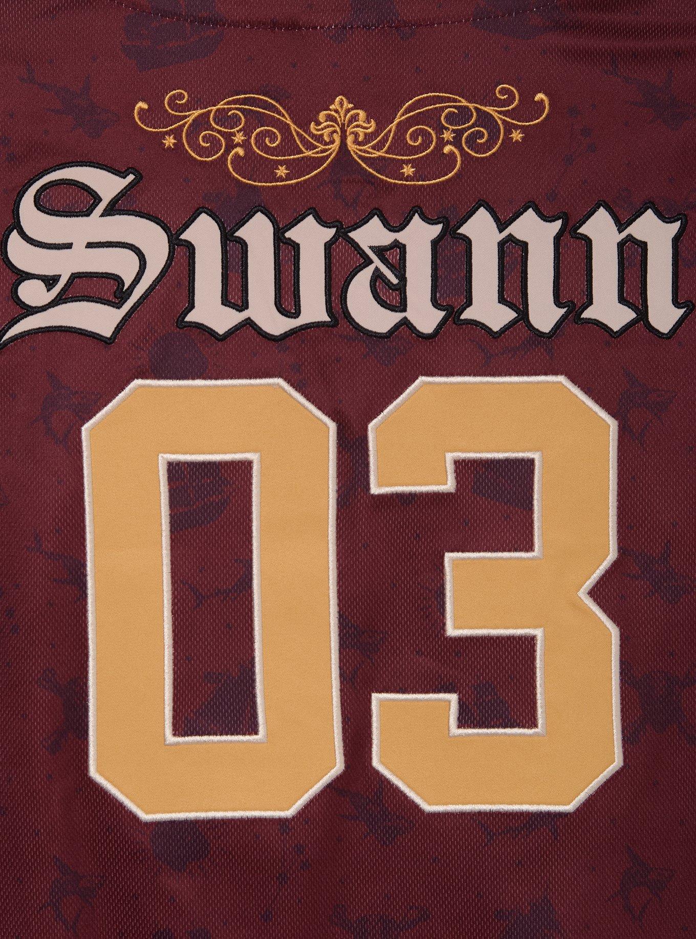 Disney the Pirates of Caribbean Elizabeth Swann Women's Cropped Baseball Jersey - BoxLunch Exclusive