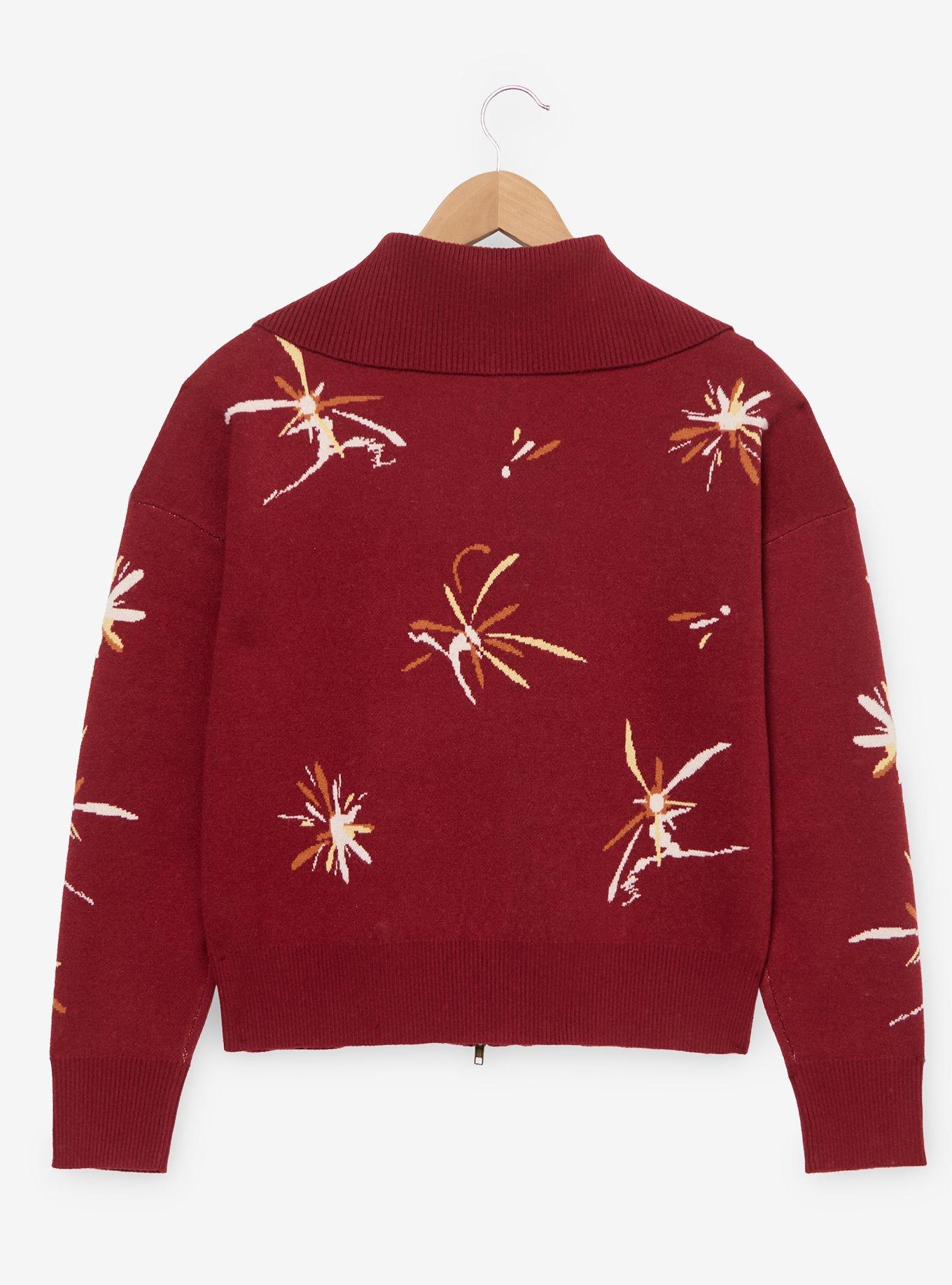 Studio Ghibli&reg; Howl's Moving Castle Calcifer Women's Double Zippered Cardigan - BoxLunch Exclusive, , alternate - view 3