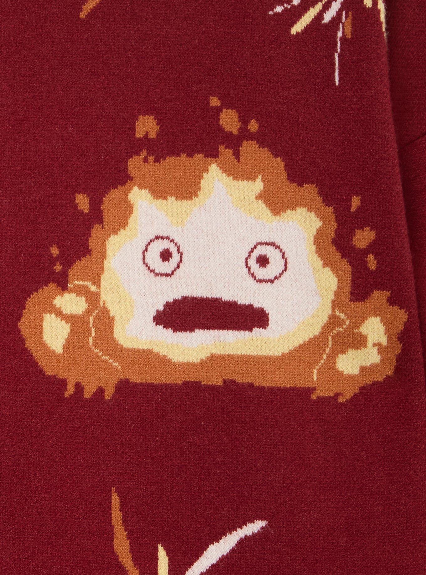 Studio Ghibli&reg; Howl's Moving Castle Calcifer Women's Double Zippered Cardigan - BoxLunch Exclusive, , alternate - view 4