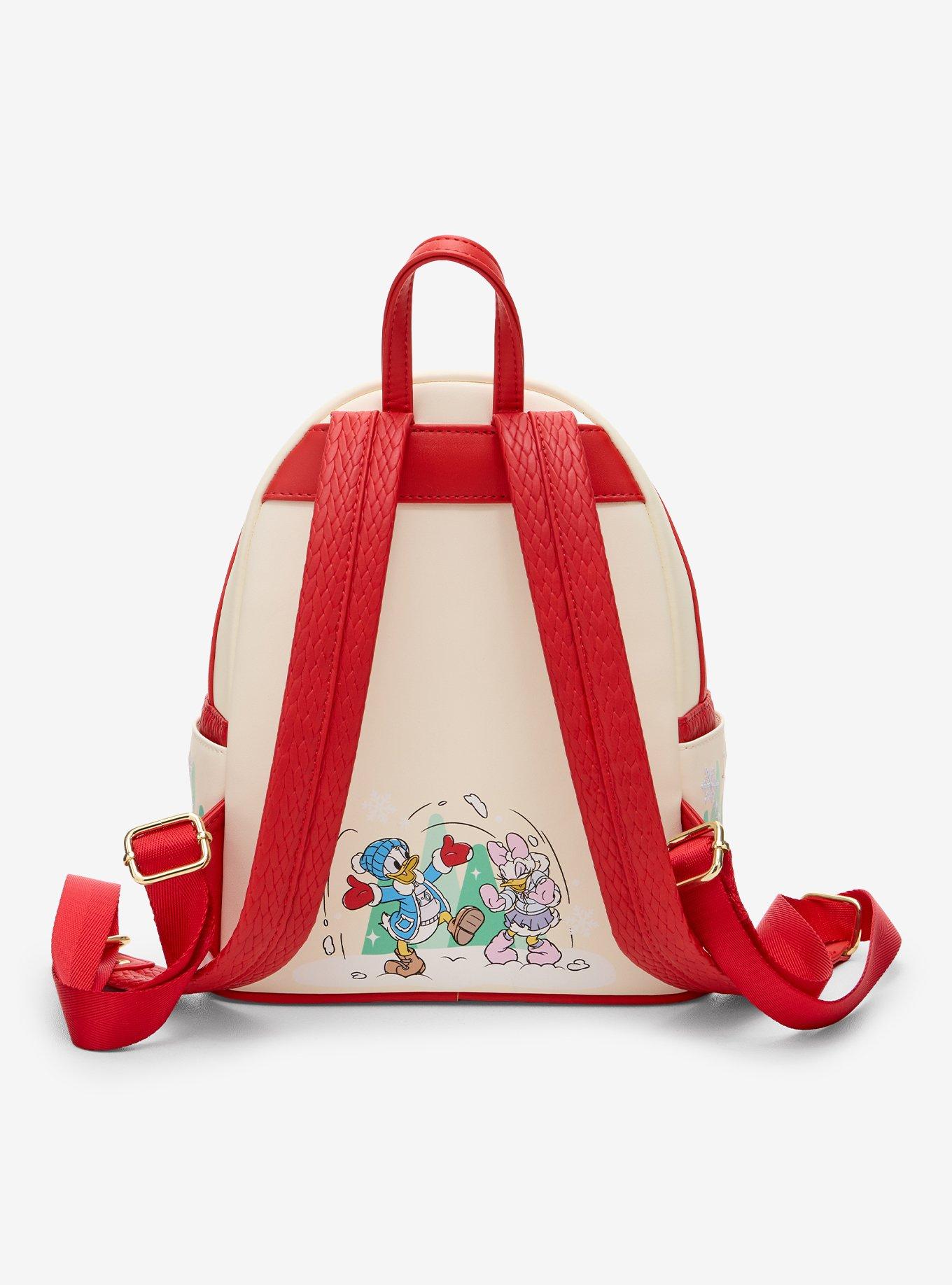 Loungefly Disney Mickey Mouse & Friends Ice Skating Mini Backpack Hot Topic Exclusive, , alternate - view 3